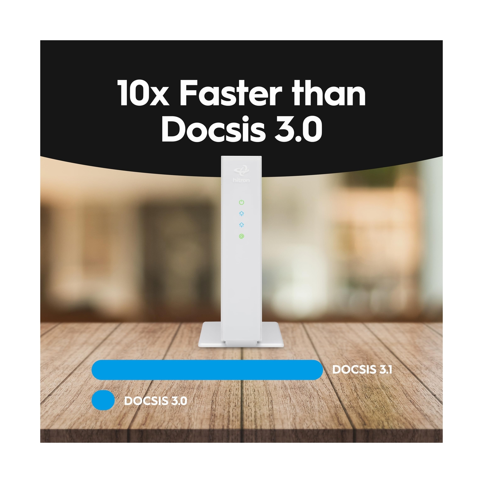 Hitron CODA56 Multi-Gigabit DOCSIS 3.1 Modem | 2.5 Gbps Max Internet Speeds |…