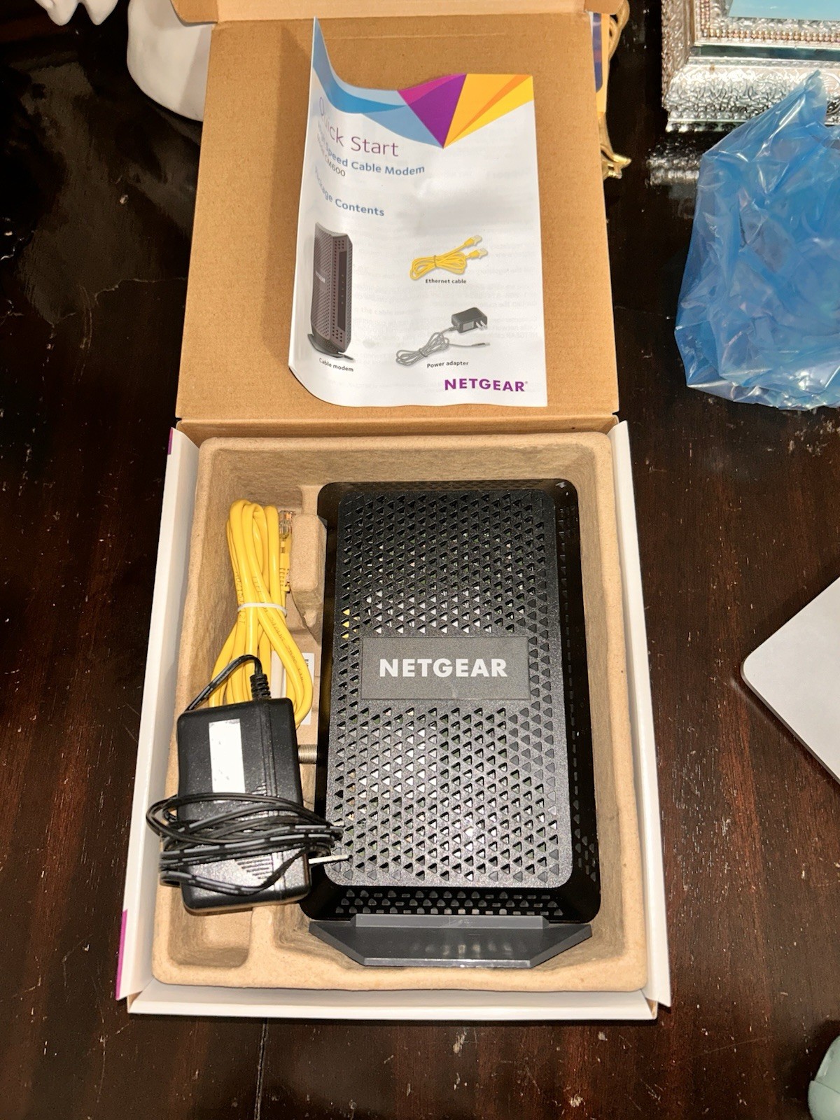 NETGEAR CM600-1AZNAS 960Mbps DOCSIS 3.0 Cable Modem