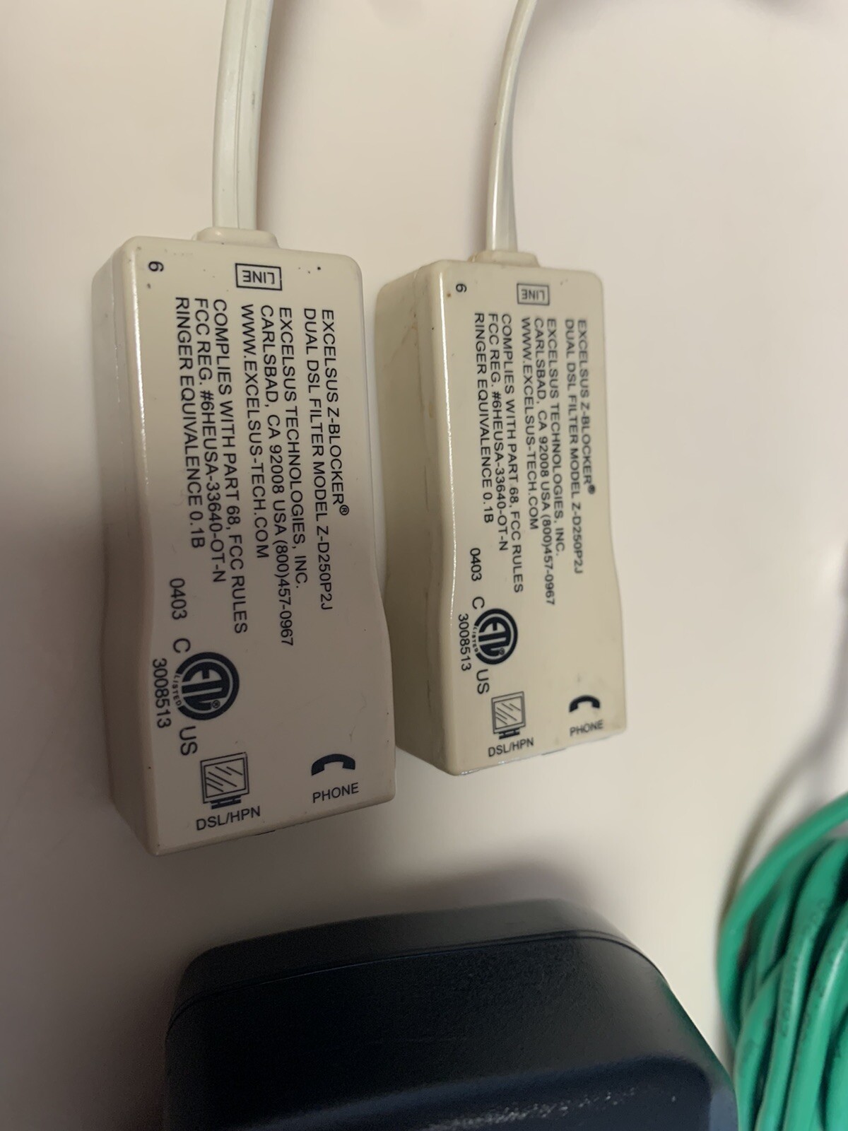 Motorola DSL Ethernet Modem Model 2210-02-1006 with power cord and cables Miami