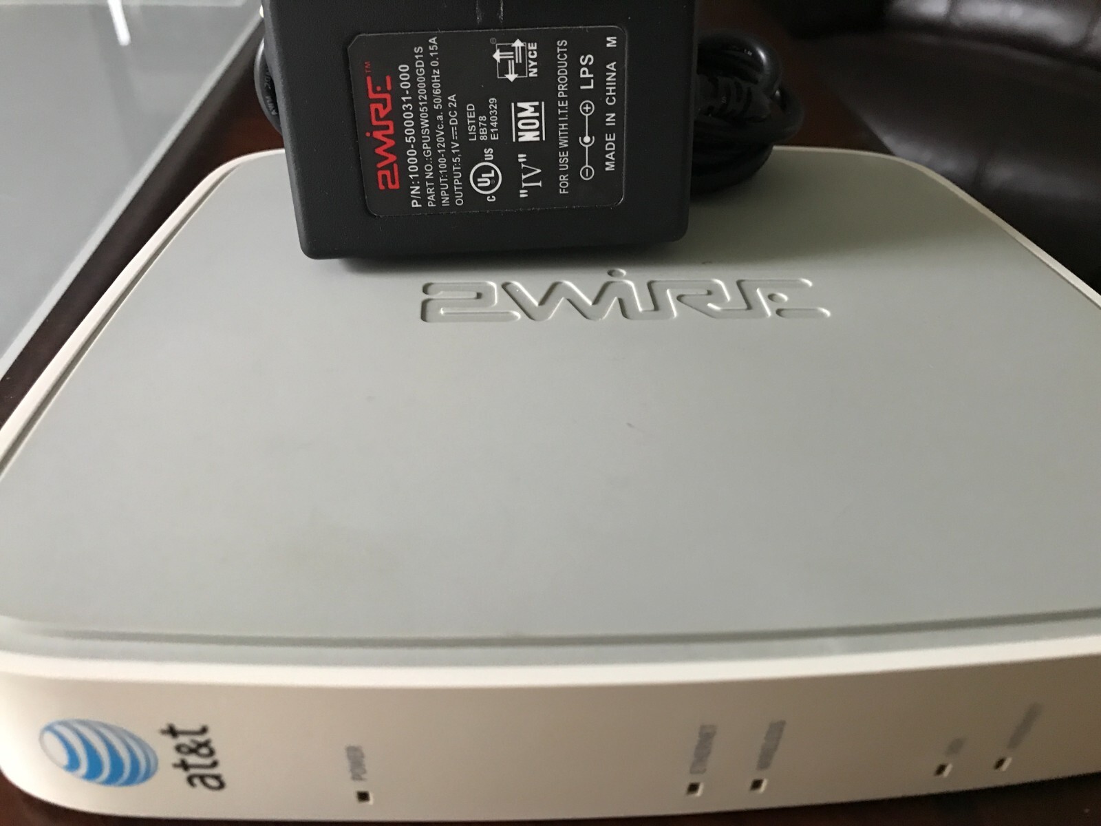 AT&T 2-Wire Internet Box with Power Supply