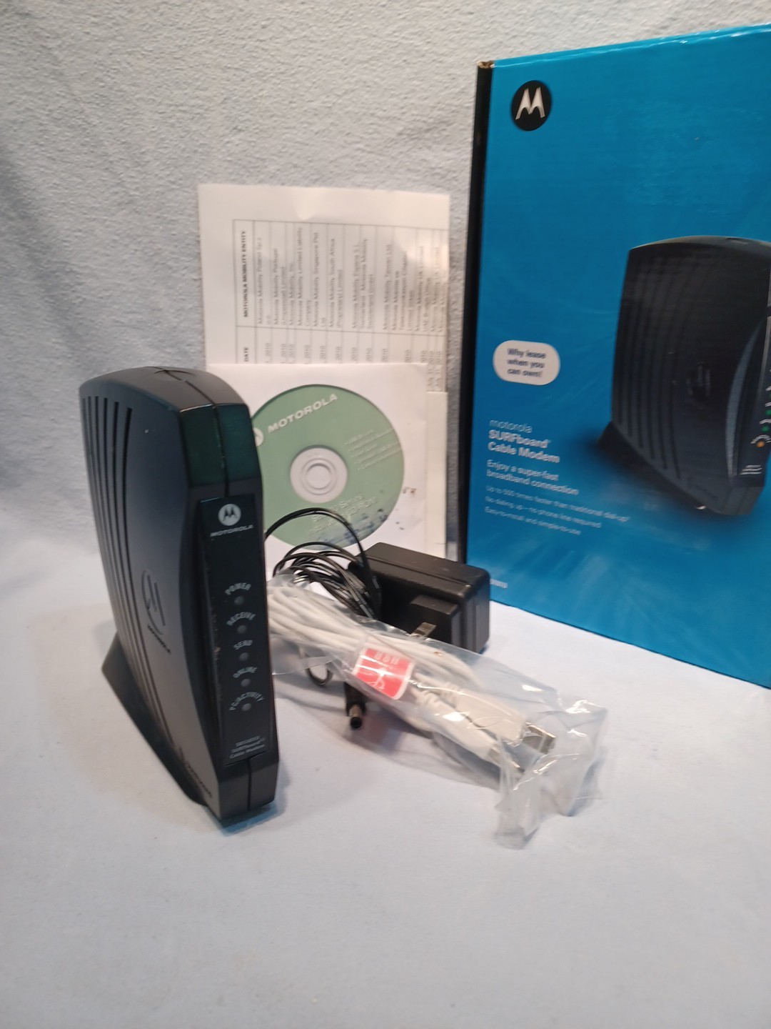 Motorola SURFboard SB5101U (567005-005-00) 38.91 Mbps NIB