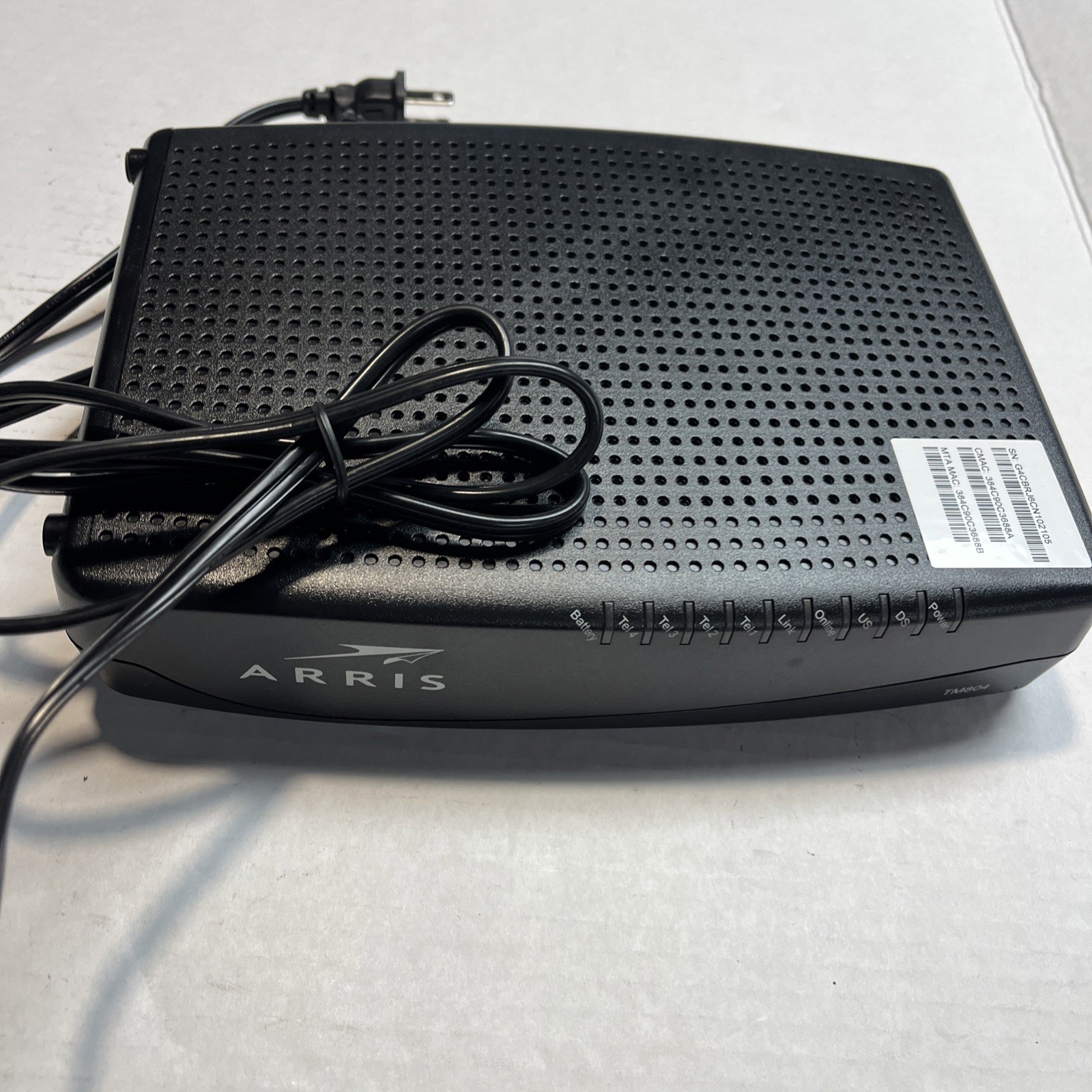 ARRIS TM804G Touchstone DSL Modem Router DOCSIS 3.0