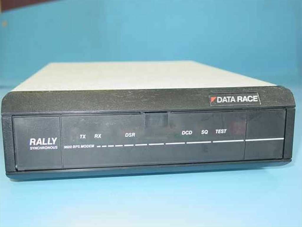 Data Race 30-1002 Rally Synchronous 9600 BPS Modem V.29 V.22 Dual Channel TDM