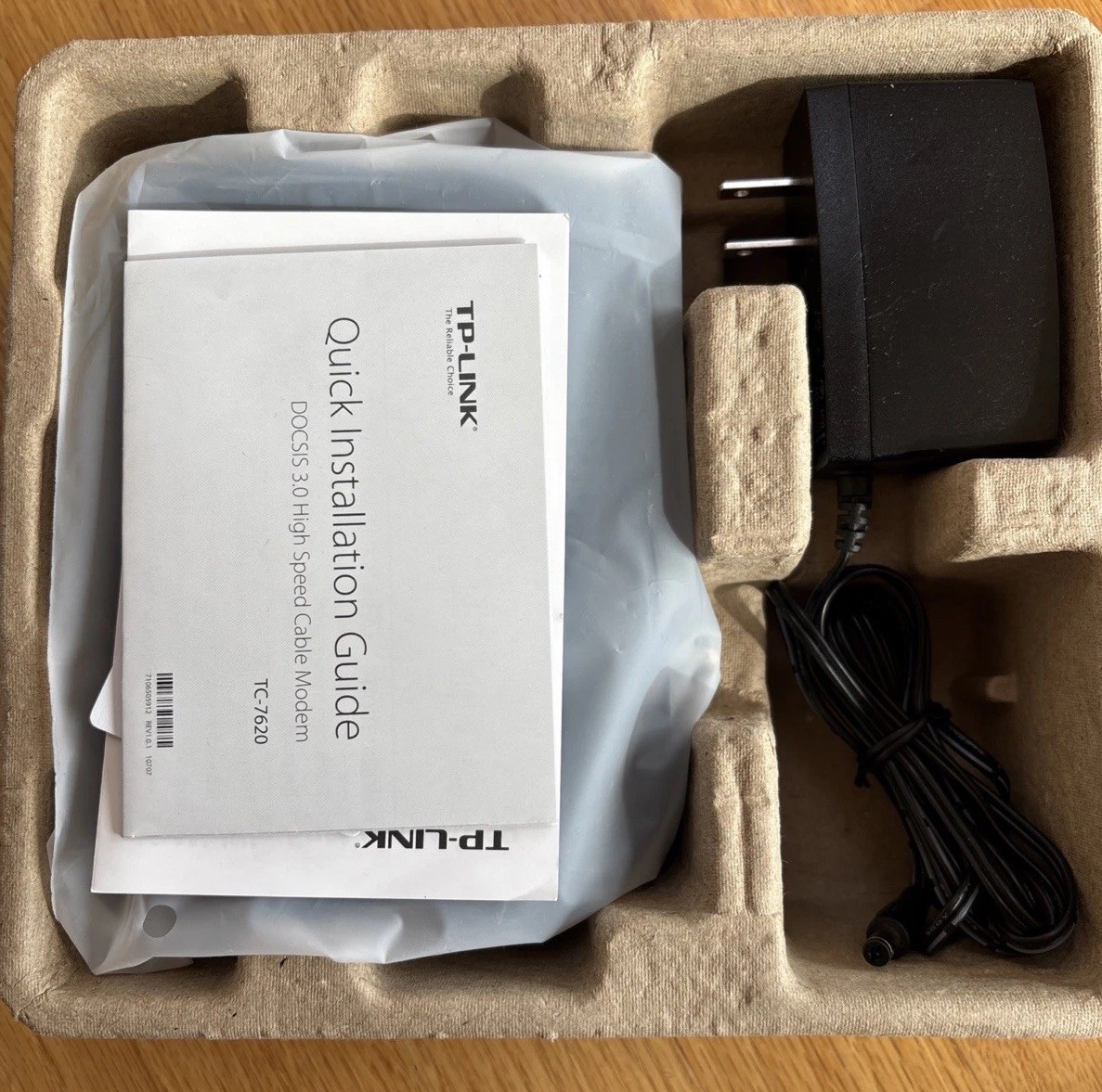TP-Link TC-7620 Wireless N DOCSIS 3.0 High Speed Cable Modem Router New Open Box