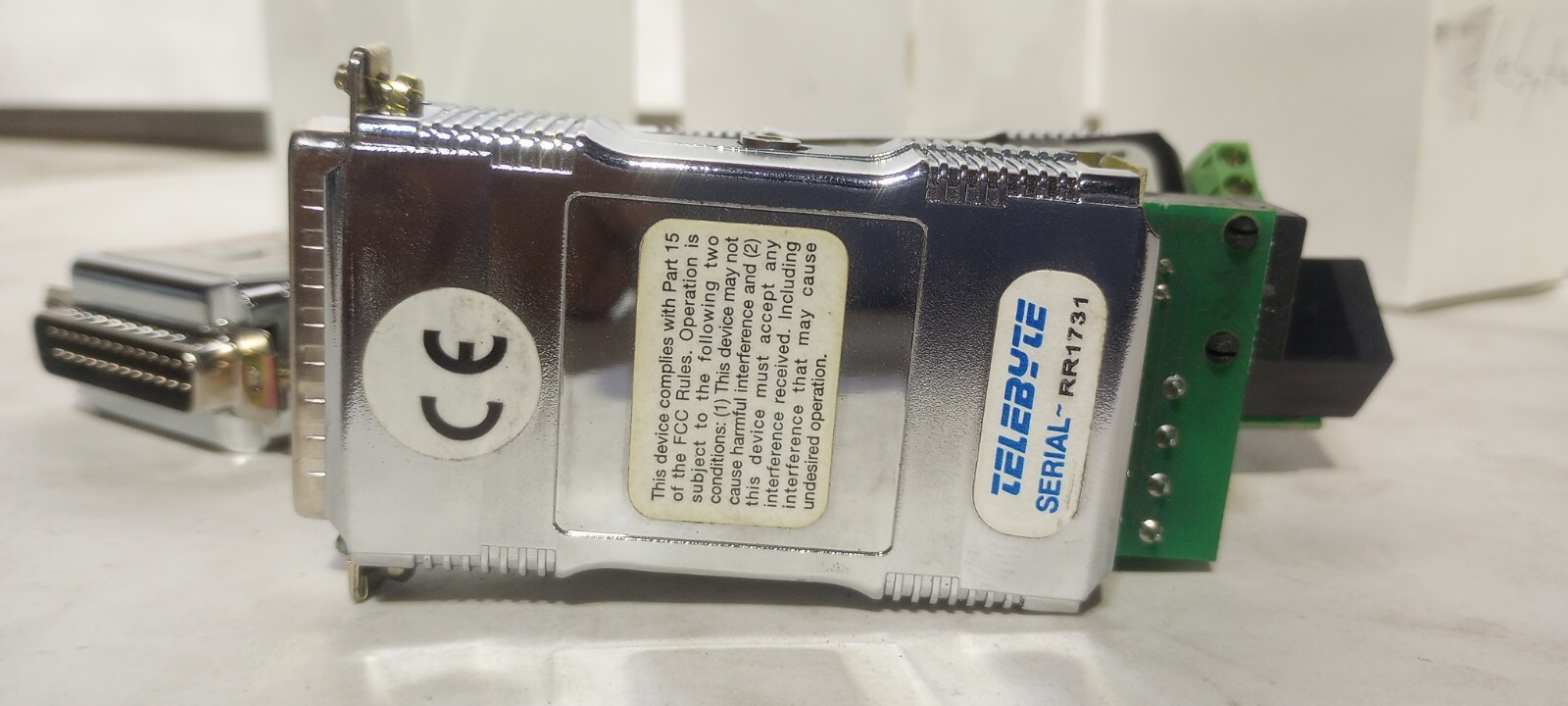 Four New Telebyte Model 72AM Short Haul Modems With AC Adapters