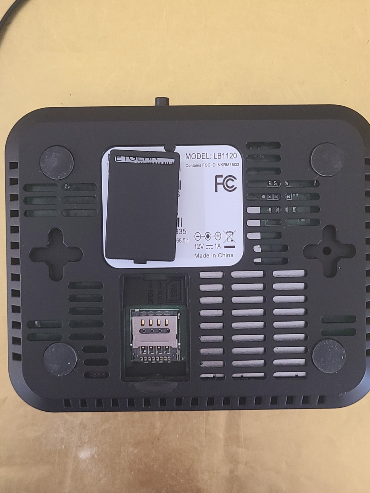 Netgear LB1120 4G LTE Broadband Modem 150Mbps Ethernet Network Device