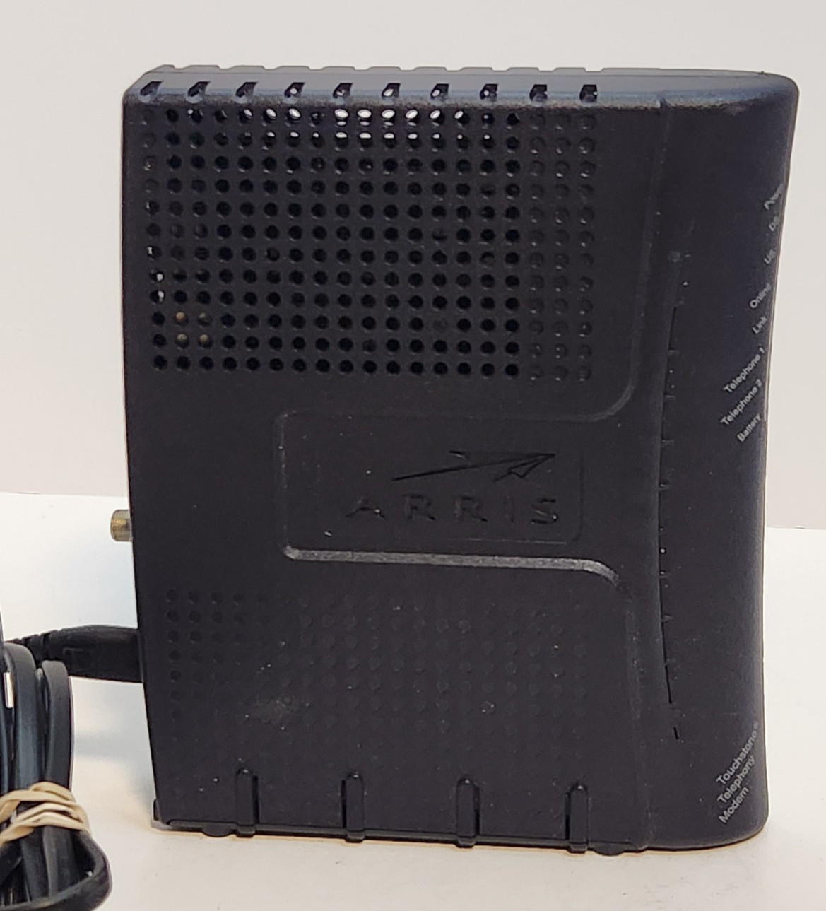 ARRIS TM602G/115 Touchstone Telephony Modem w/ Power Cord, Turns on