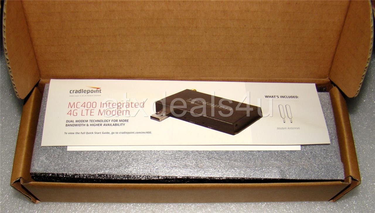 Cradlepoint MC400 MC400LP6 Integrated 4G LTE Wireless Modem New