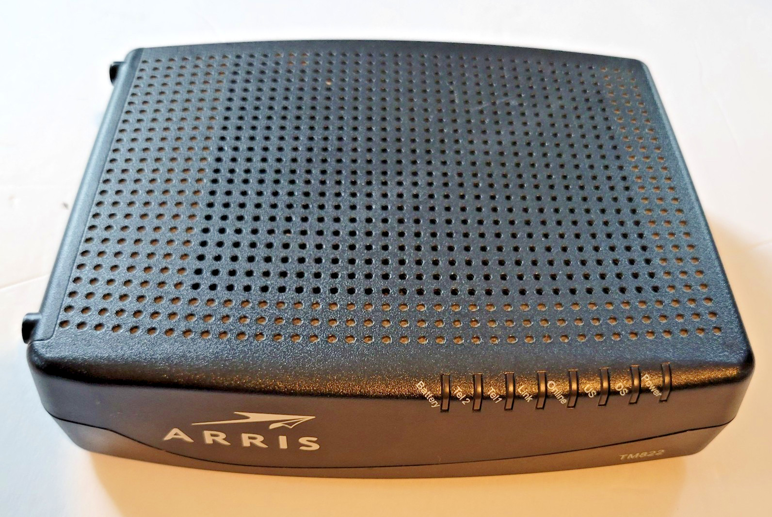 ARRIS TM822G Modem For Optimum Internet and Cablevision Untested