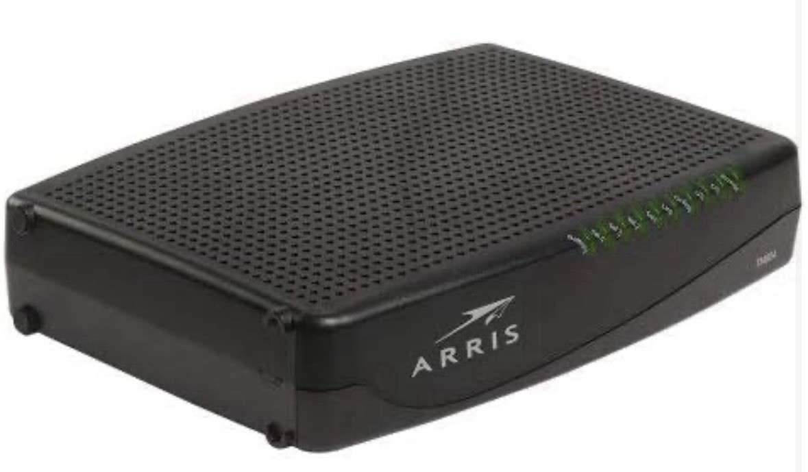 Arris Touchstone TM804G Telephone Cable Modem Docsis 3.0 4 x VoIP Ports -Renewed