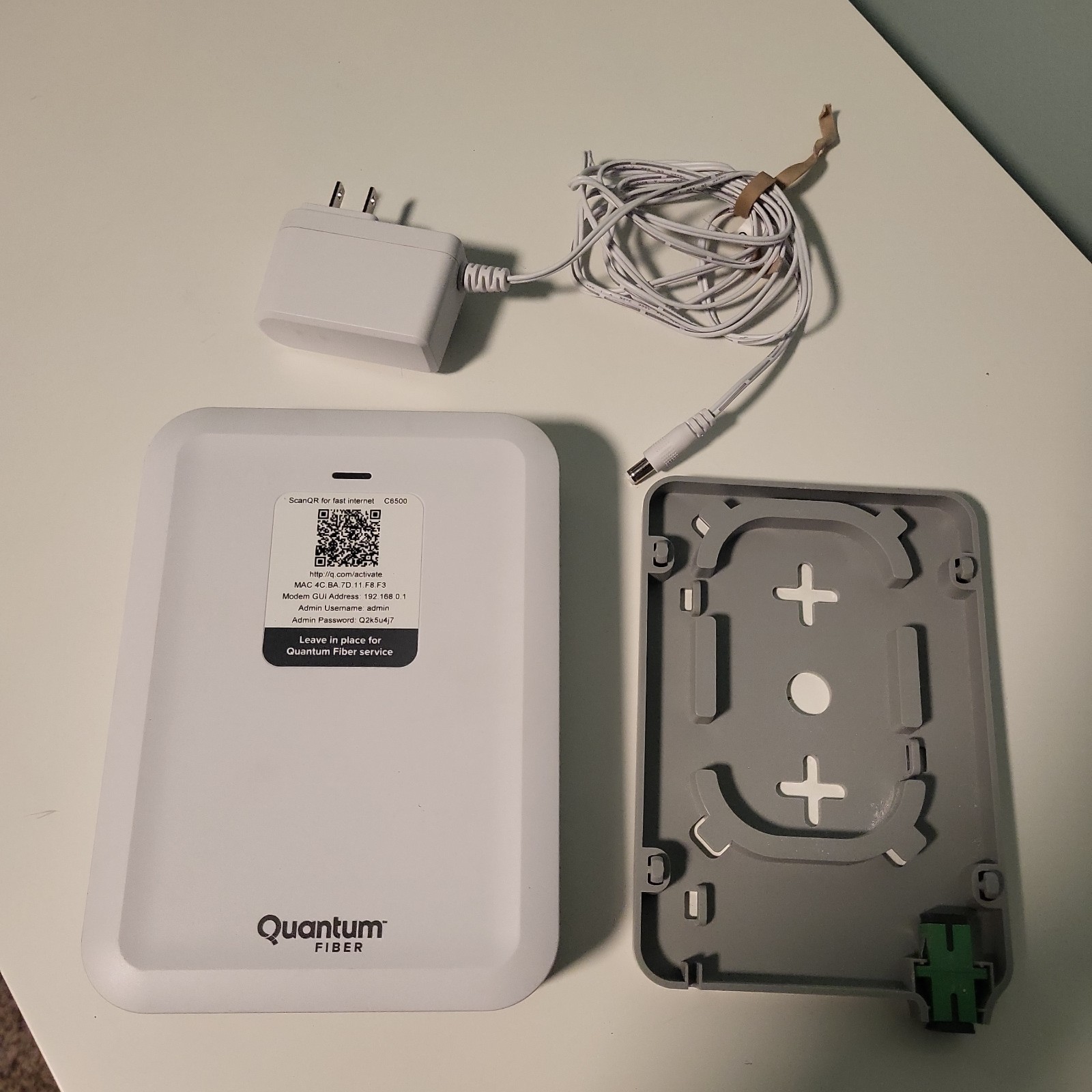 Quantum Fiber Model No. C6500XK