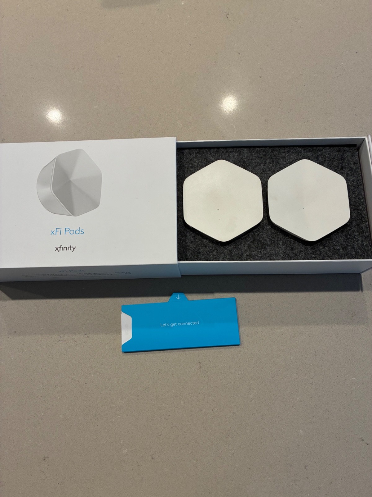 Pack of 2 Xfinity xFi Pods XE1-S WiFi Network Range Extenders First Gen