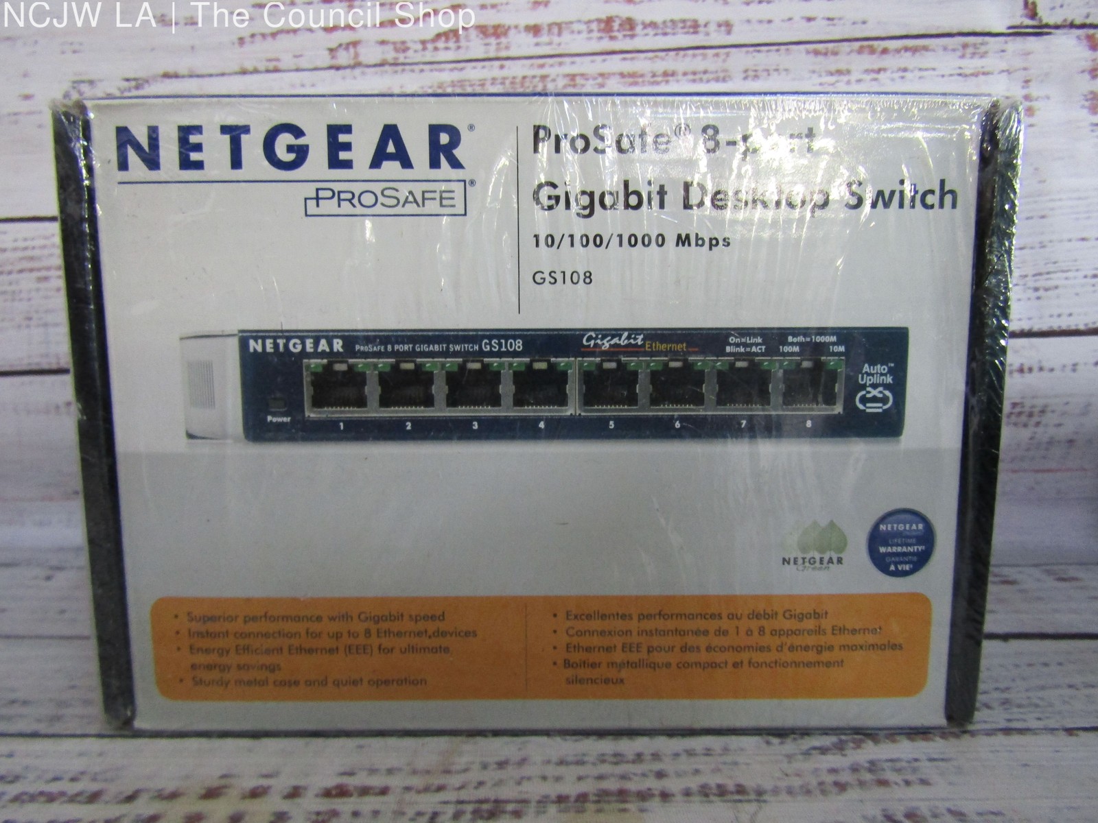 Netgear Prosafe 8 Port Gigabit Switch