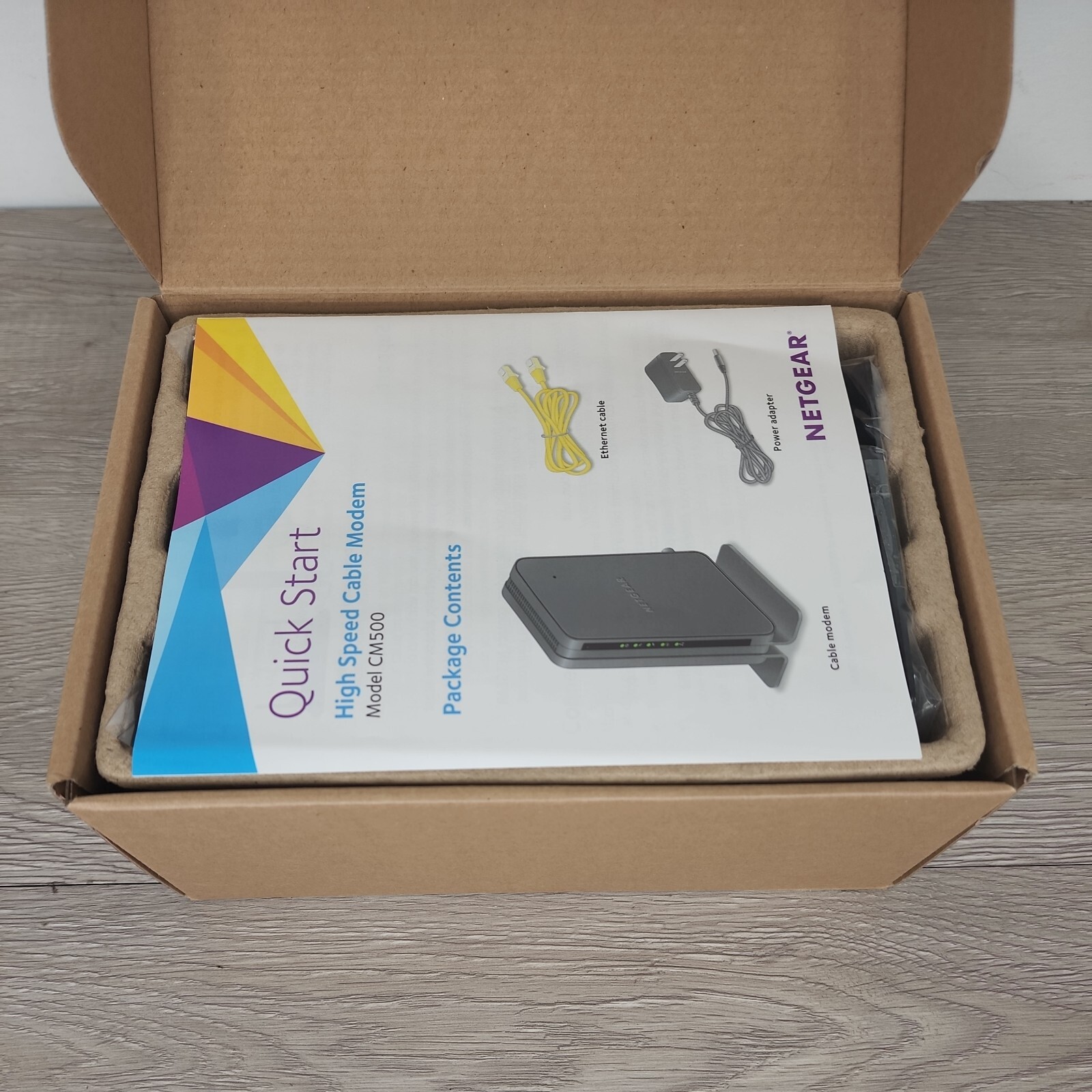 BRAND NEW!! NETGEAR CM500-1AZNAS 16×4 DOCSIS 3.0 Cable Modem