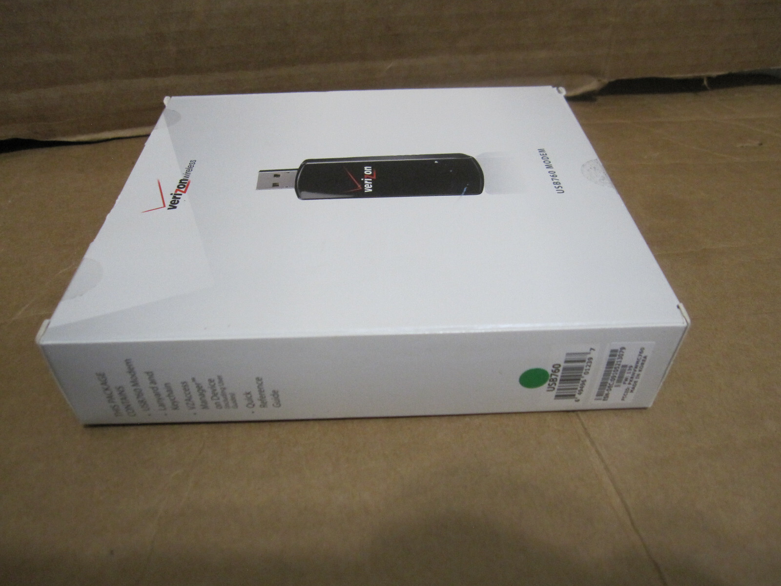 Verizon Wireless USB760 Modem NEW