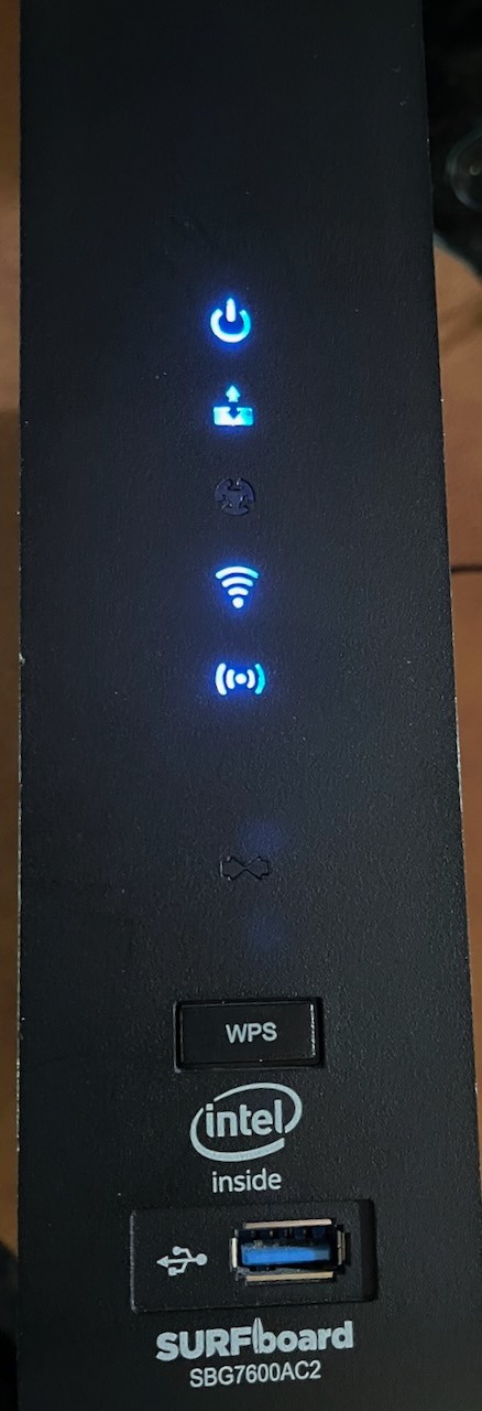 ARRIS SURFboard SBG7600AC2 DOCSIS 3.0 Wi-Fi Cable Modem. AC2350 Wi-Fi 5
