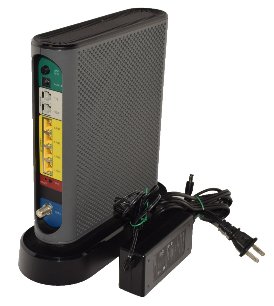 Motorola MT7711 24×8 Cable Modem plus AC1900 Dual Band WiFi Gigabit Router OEM