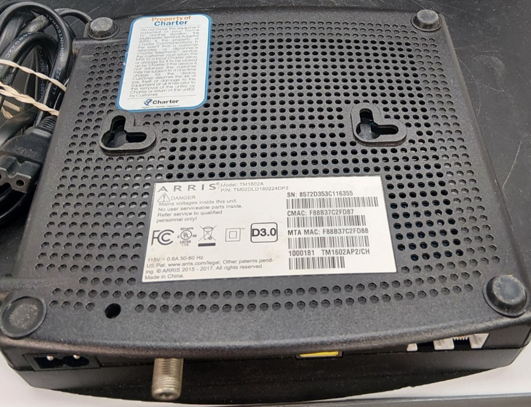 ARRIS TM 1602