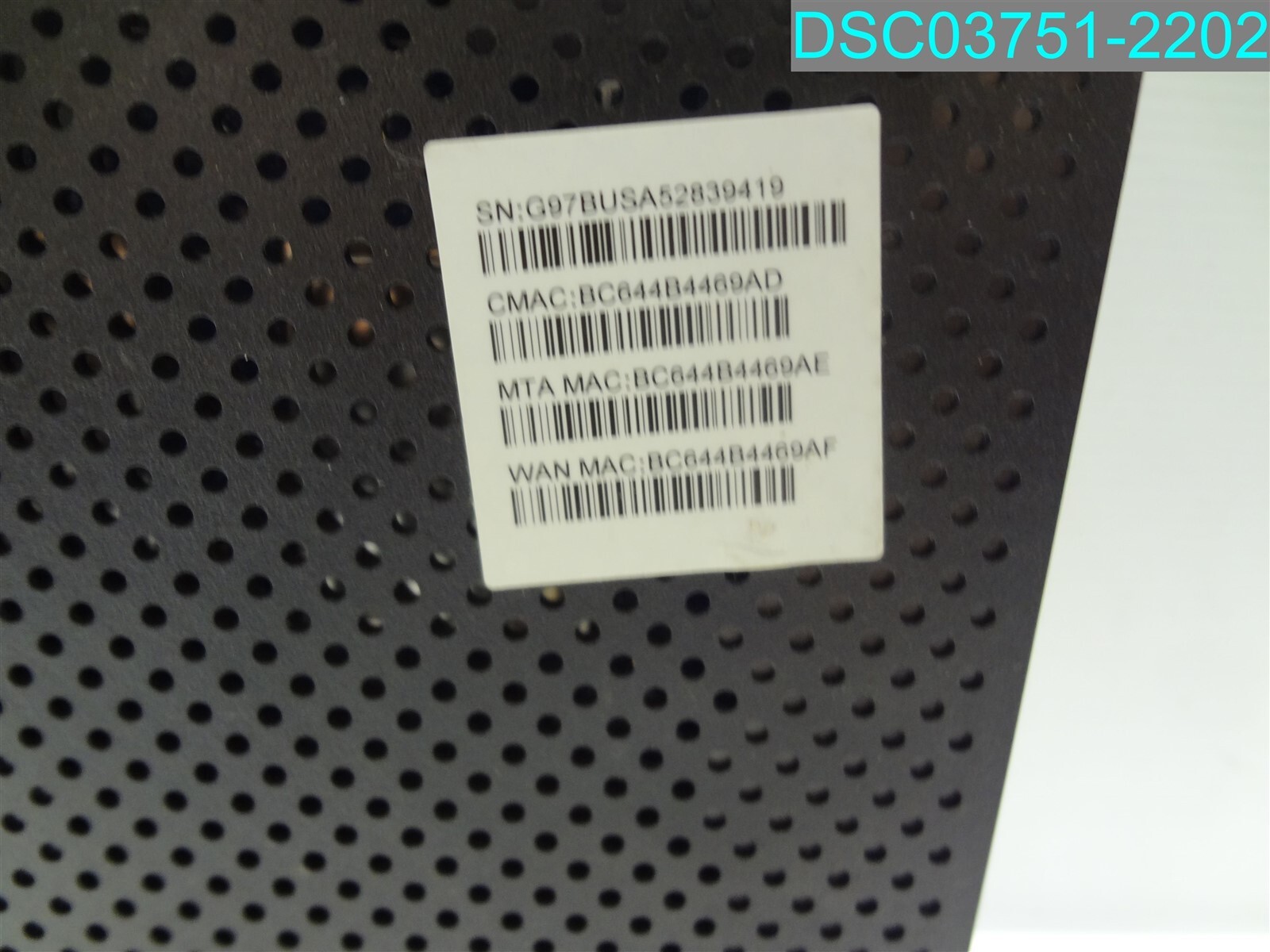 ARRIS TG1682G Dual Band WI-FI 802.11AC Modem Router Wireless