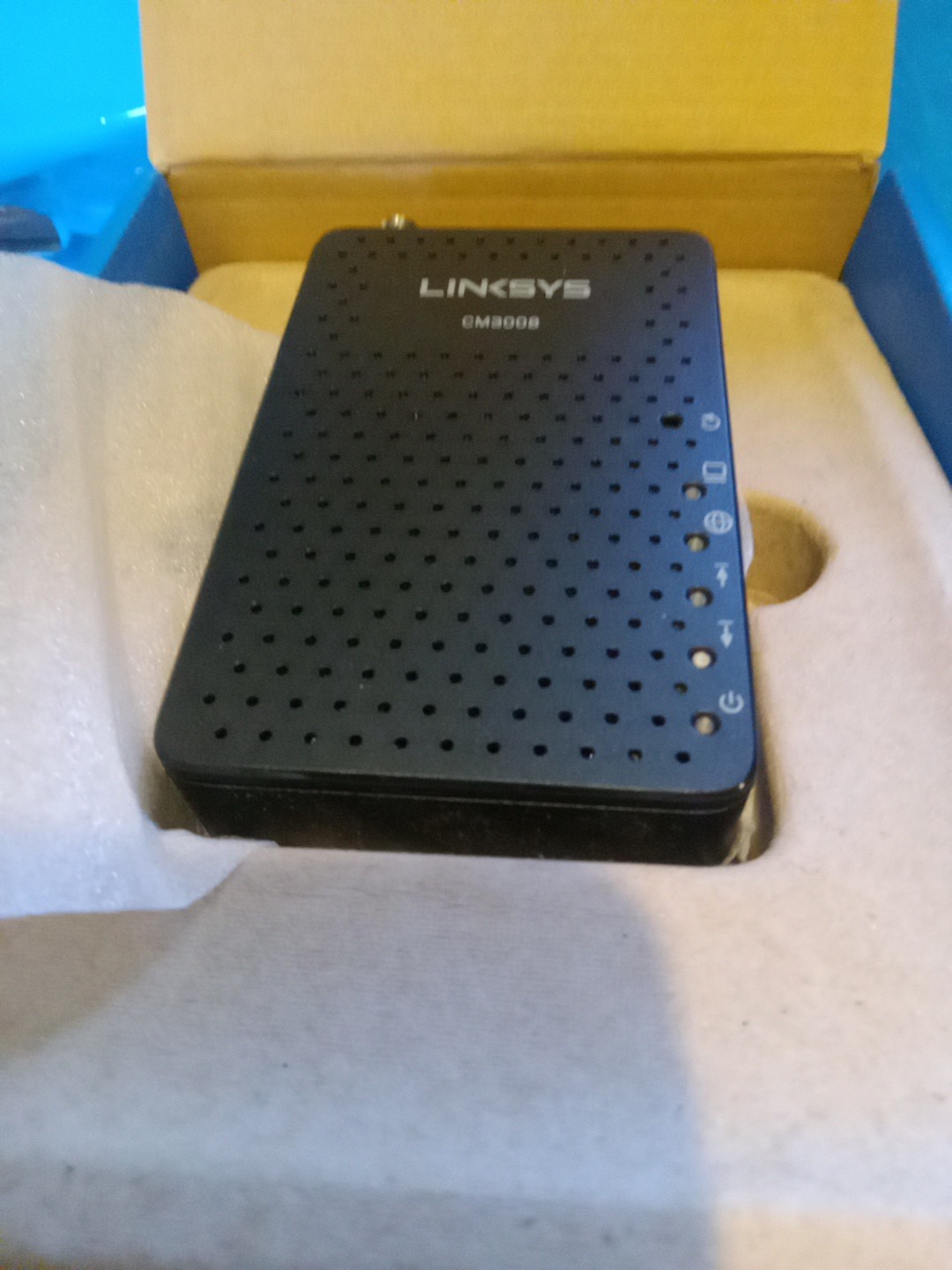 Cable Modem Linksys CM3008 DOCSIS 3.0 Up To 343 Mbps 8×4 Cable Modem
