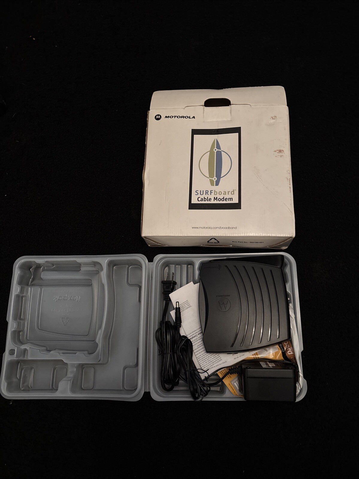 Motorola SB5120 SurfBoard Cable Modem – Working – VG Condition – Fast Shipping !