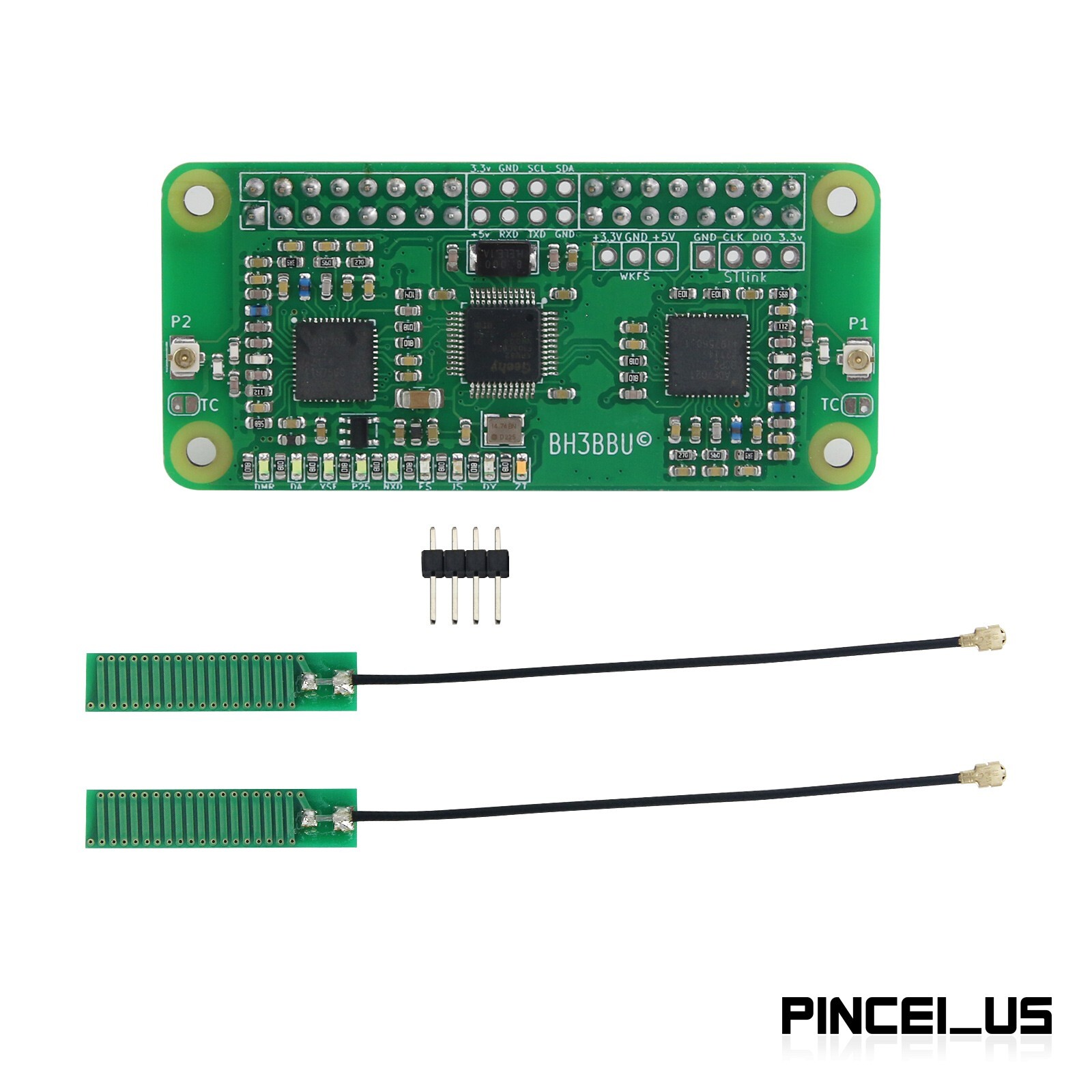 Mini Duplex Hotspot Main Board for MMDVM Digital Modem Box Support DMR /D-Star