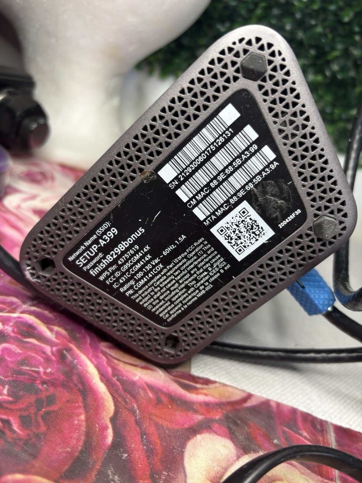 Cox Panoramic Gateway Modem