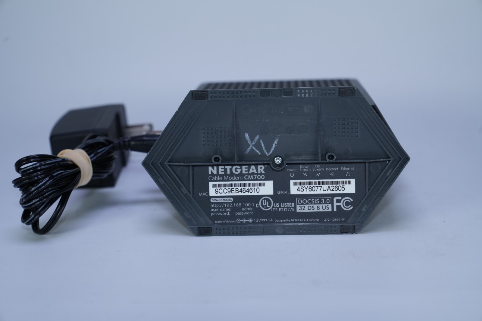 NETGEAR CM700 High Speed Cable Modem, 1.4Gbps, DOCSIS 3.0, CM700