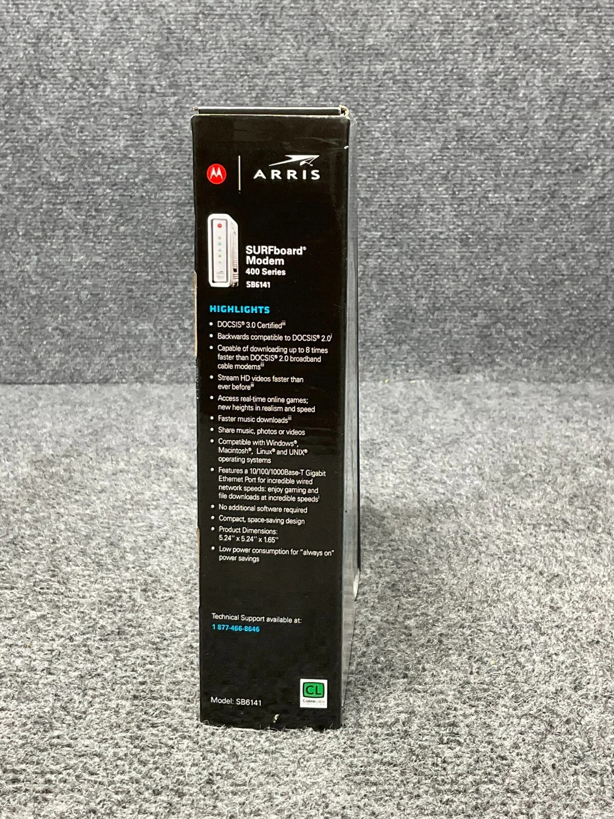 Motorola ARRIS SURFboard SB6141 DOCSIS 3.0 Cable Modem 400 Series Used