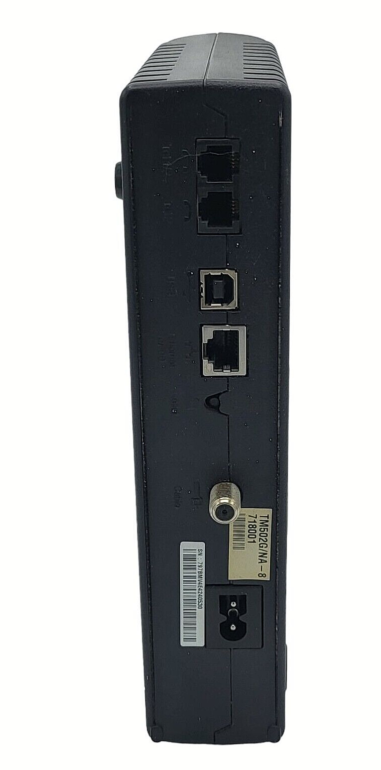 Arris Wireless Telephony Modem Model TM502G Black