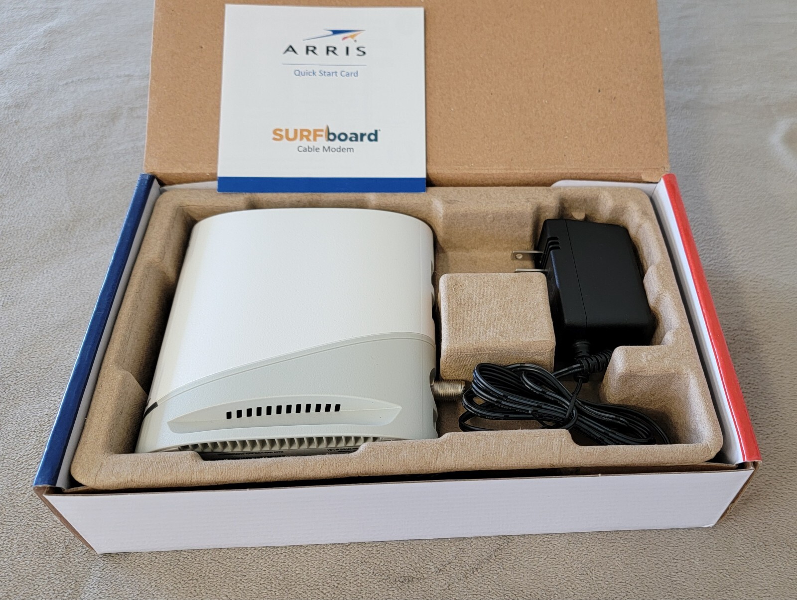 ARRIS Surfboard DOCSIS 3.1 Cable Modem up to 3.5 Gbps download speeds 2.5 Gigabi