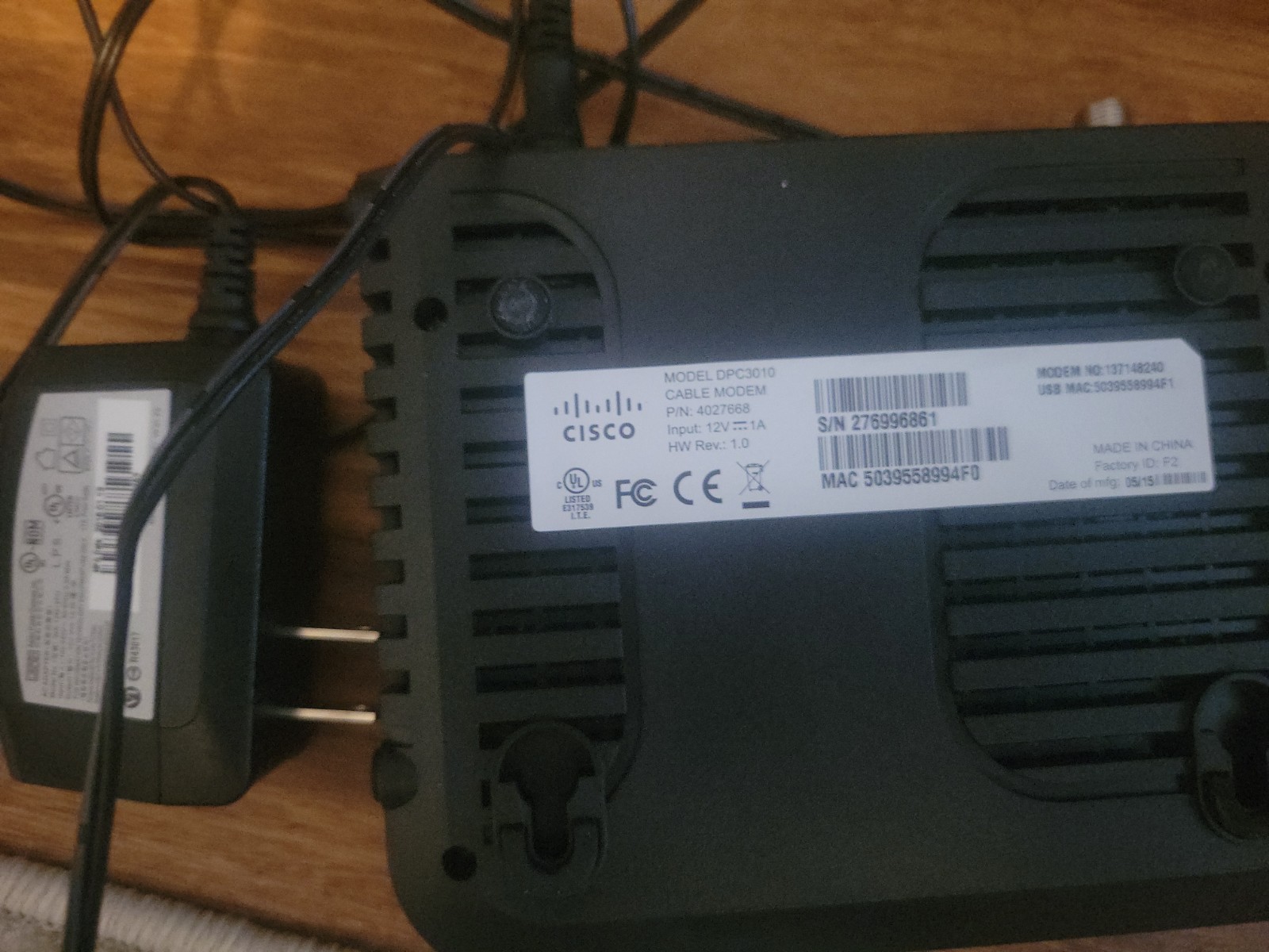 Cisco DPC3010 (4027668)