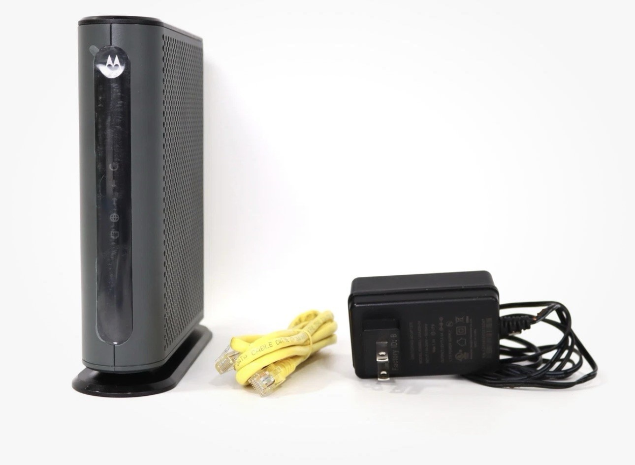 Motorola – MB7621 24×8 DOCSIS 3.0 Cable Modem 1029 Mbps Ethernet Cable Included