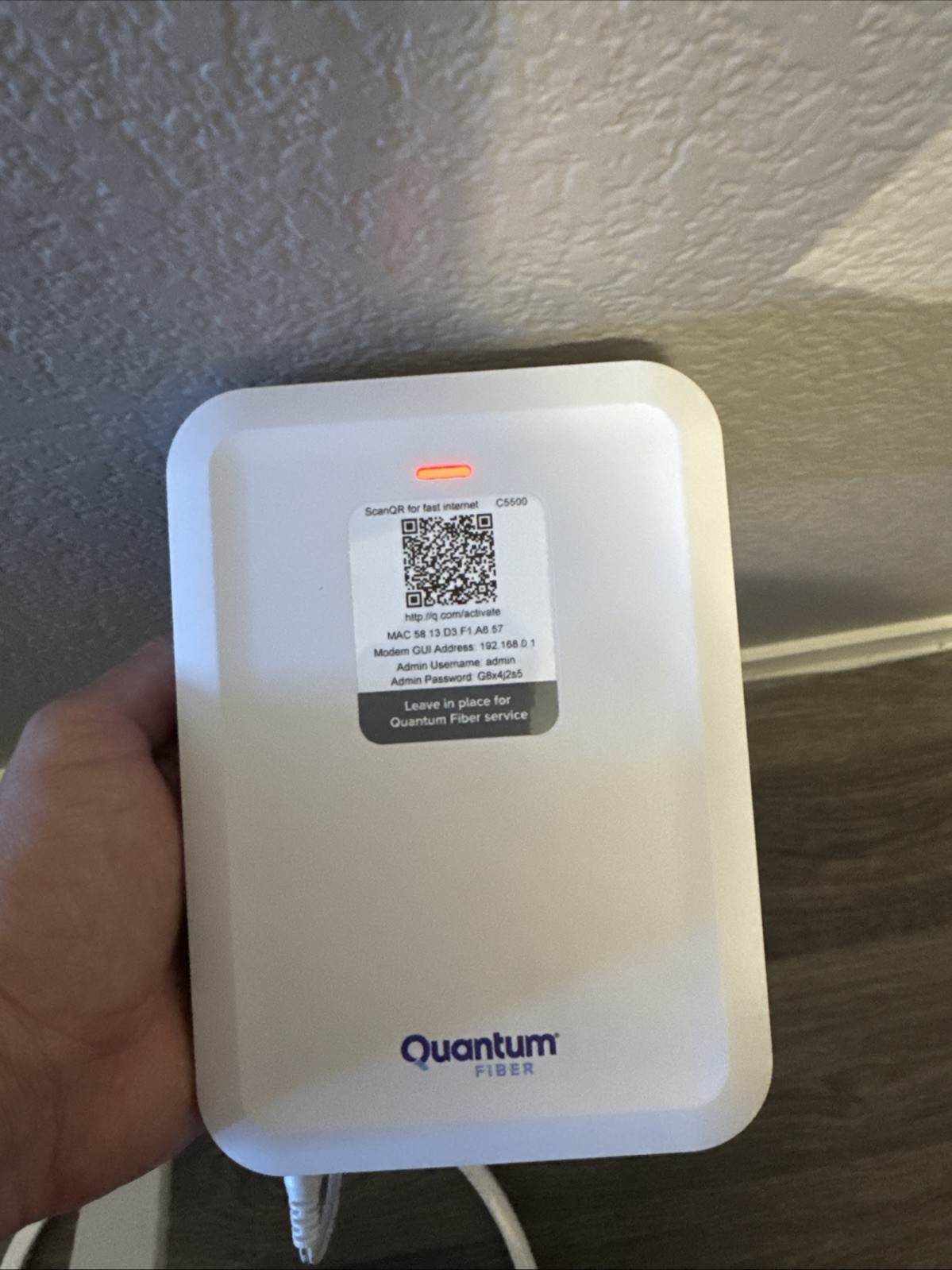 Quantum Fiber C5500XK High Performance Modem Kit C5510XK