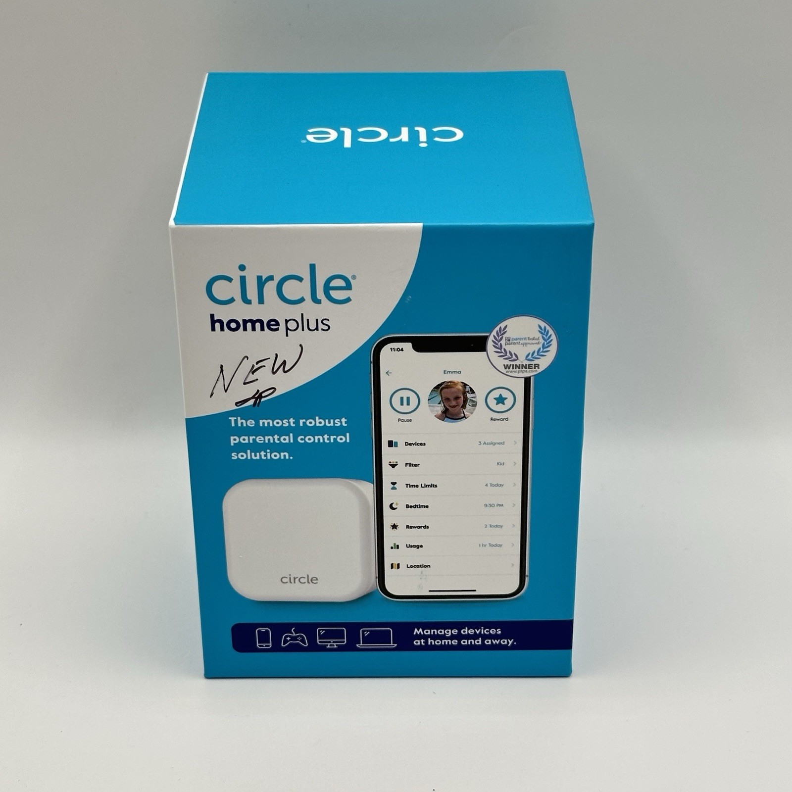 Circle CIR2001 Wireless Parental Controls Device – White – QR Code Issue