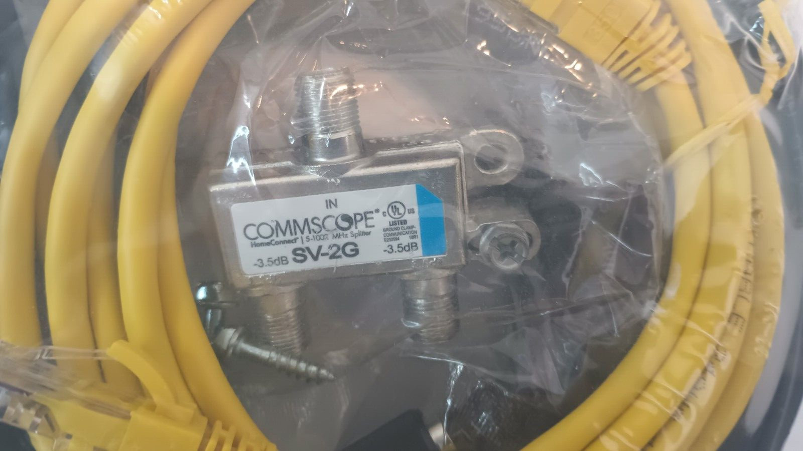 HSD Kit ( 7 ft Ethernet & 6 and 12 ft. Coax (jumpers) Cables plus a Splitter)