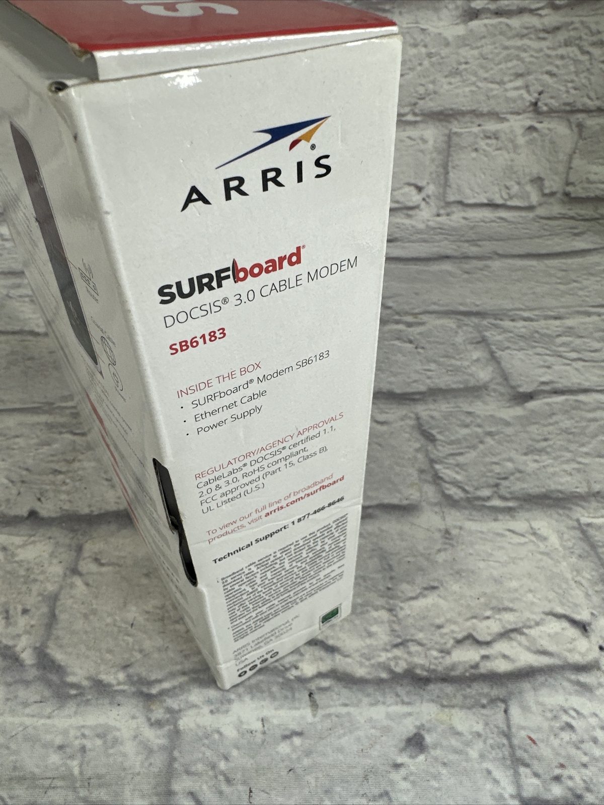 ARRIS SB6183 686 Mbps Cable Modem, White – 59243200300