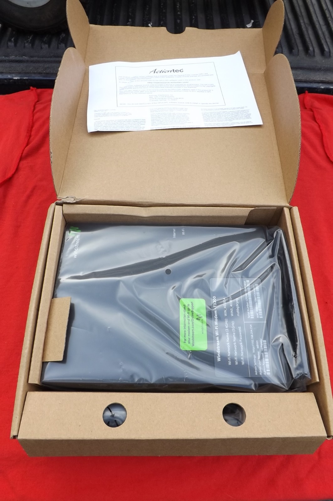 WINDSTREAM Wi-Fi modem T3200 Bonded VDSL2 Wireless AC Gateway Router Free Ship