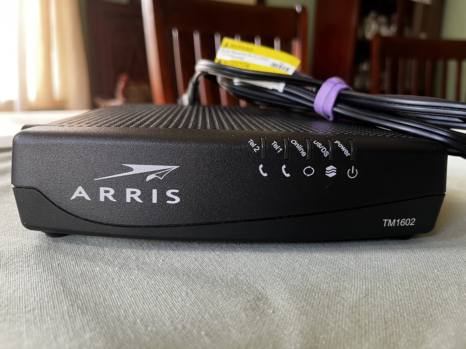 Arris Touchstone TM1602A DOCSIS 3.0 Upgradeable 16×4 Telephony Modem