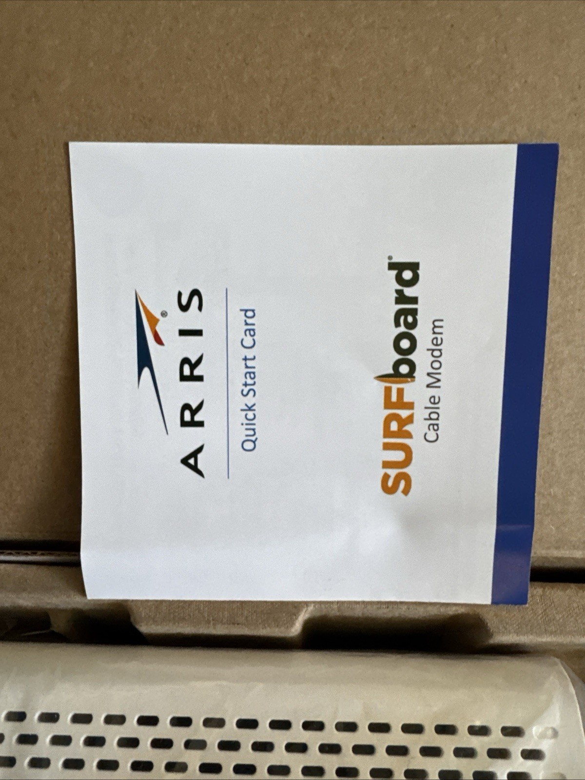 SB8200 Arris Surfboard Cable Modem – Factory Sealed (damaged Box)