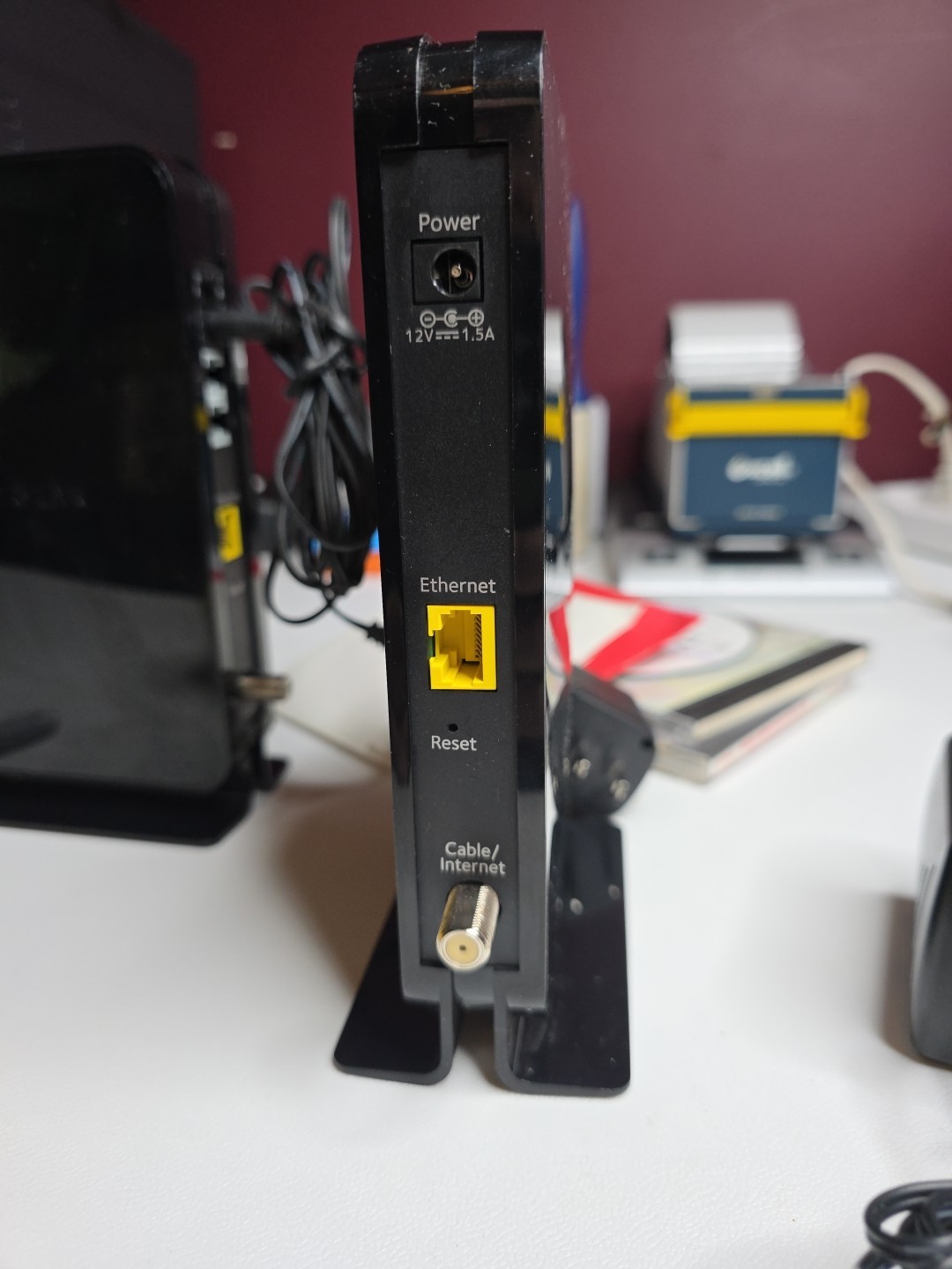 NETGEAR CM500 (CM500100NAS) 680 Mbps – Black – TESTED AND WORKING PWR & LAN INCL