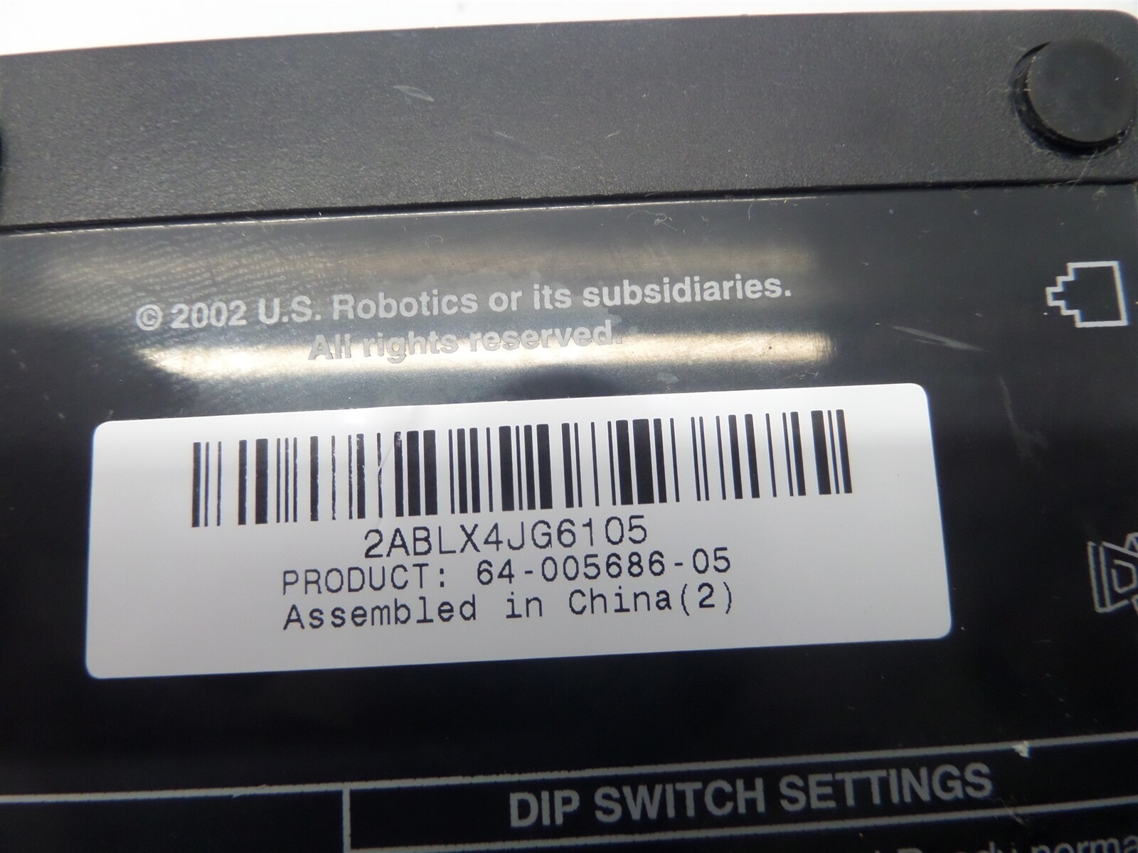 US Robotics 56K V.92 Fax Modem 5686 64-005686-05