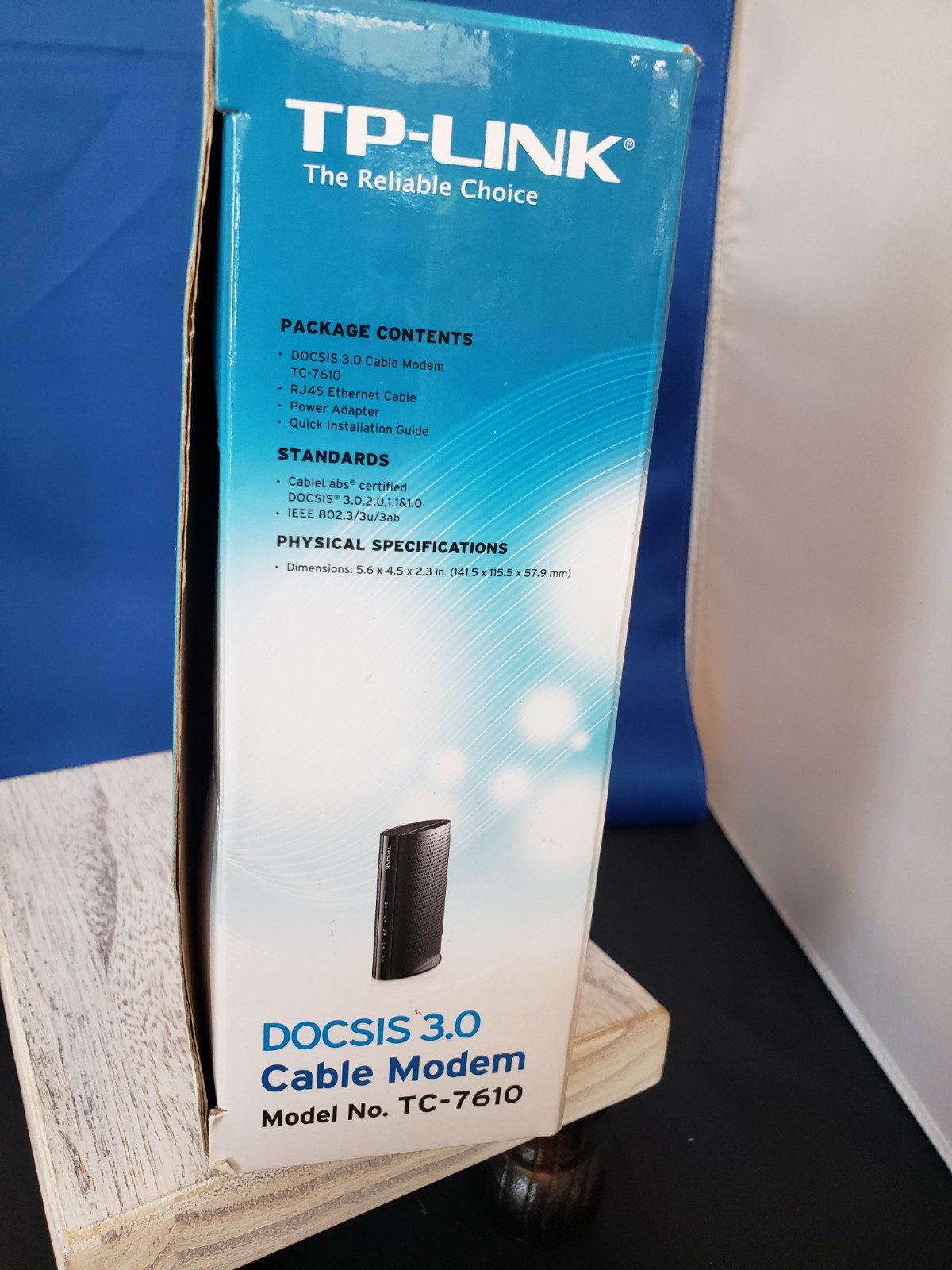 DOCSIS 3.0 Cable Moden TP-Link Modem Model: TC-7610 TC7610 ( No Cord )