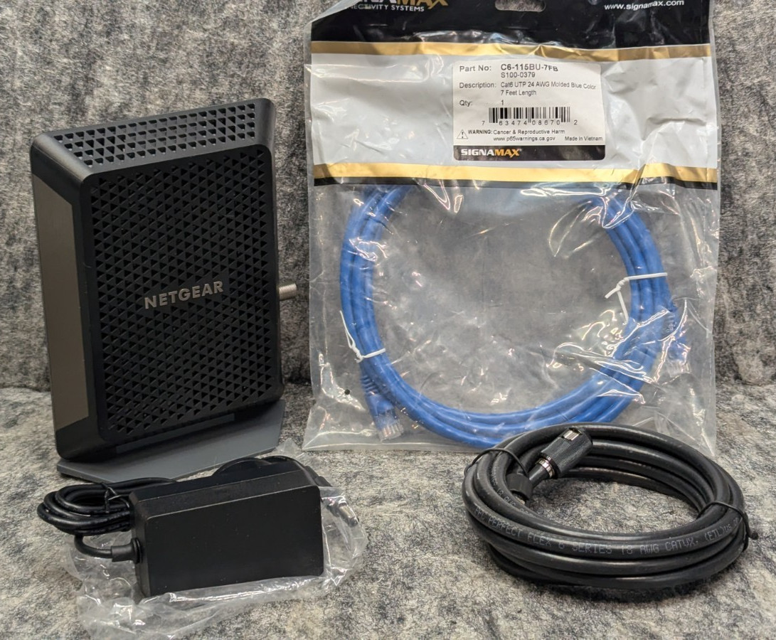 NETGEAR Cable Modem CM700 for Cable Plans up to 800Mbps | DOCSIS 3.0