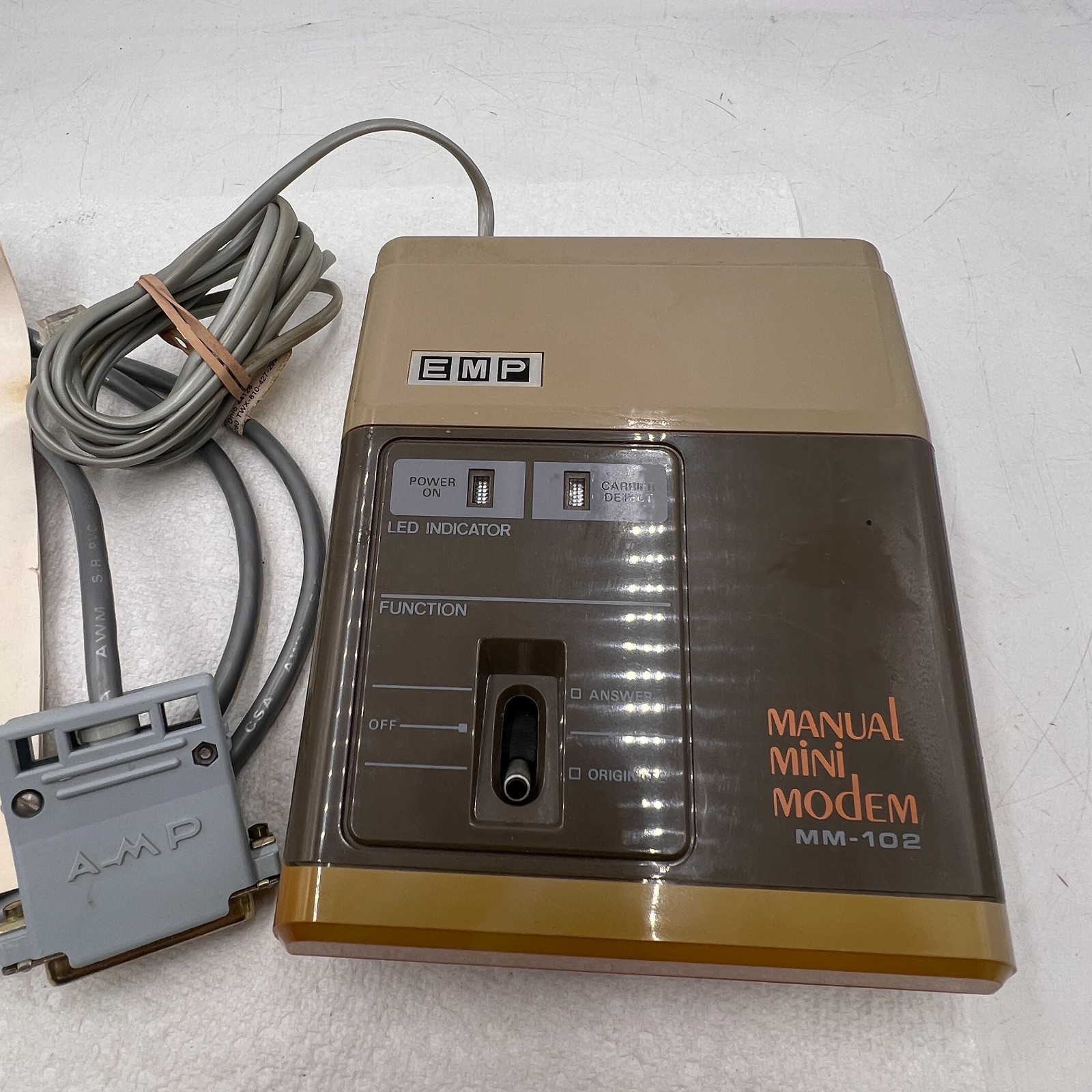 EMP Manual Mini Modem MM-102 *UNIT ONLY NO POWER*