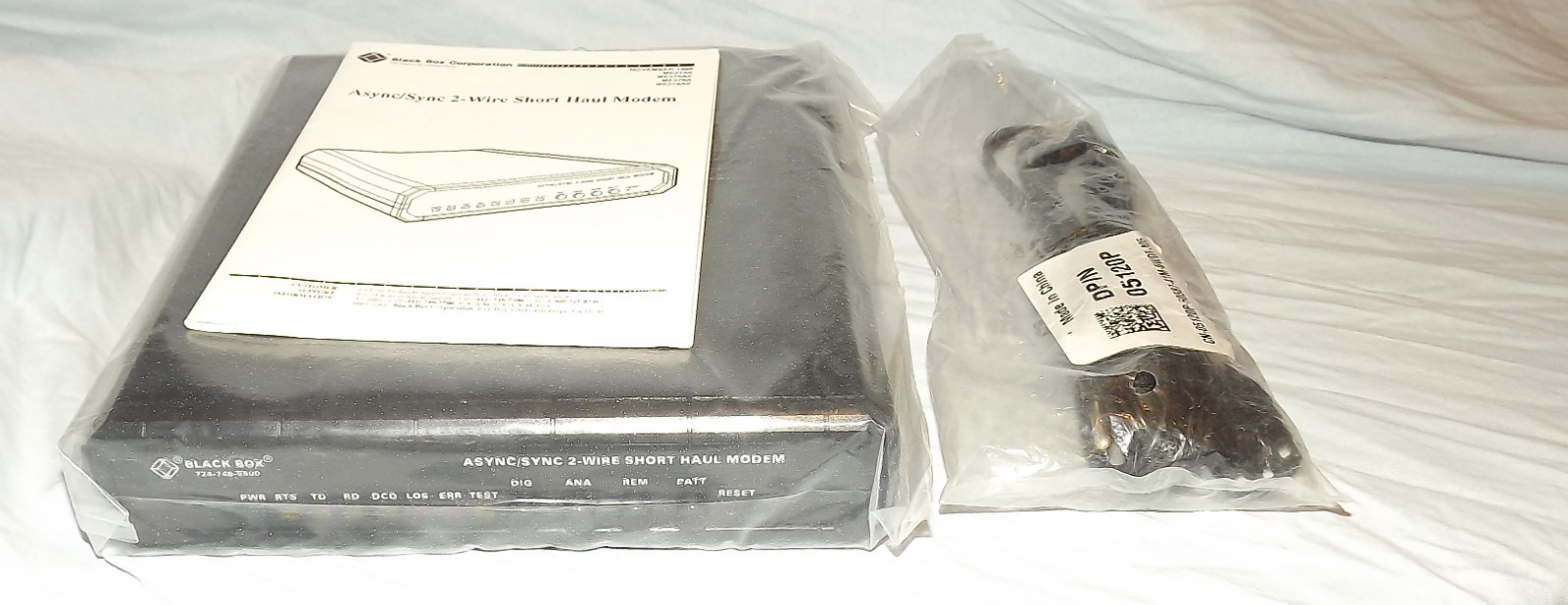 BLACK BOX Async/Sync 2-Wire Short Haul Modem Model ME376A-R2 **NEW**