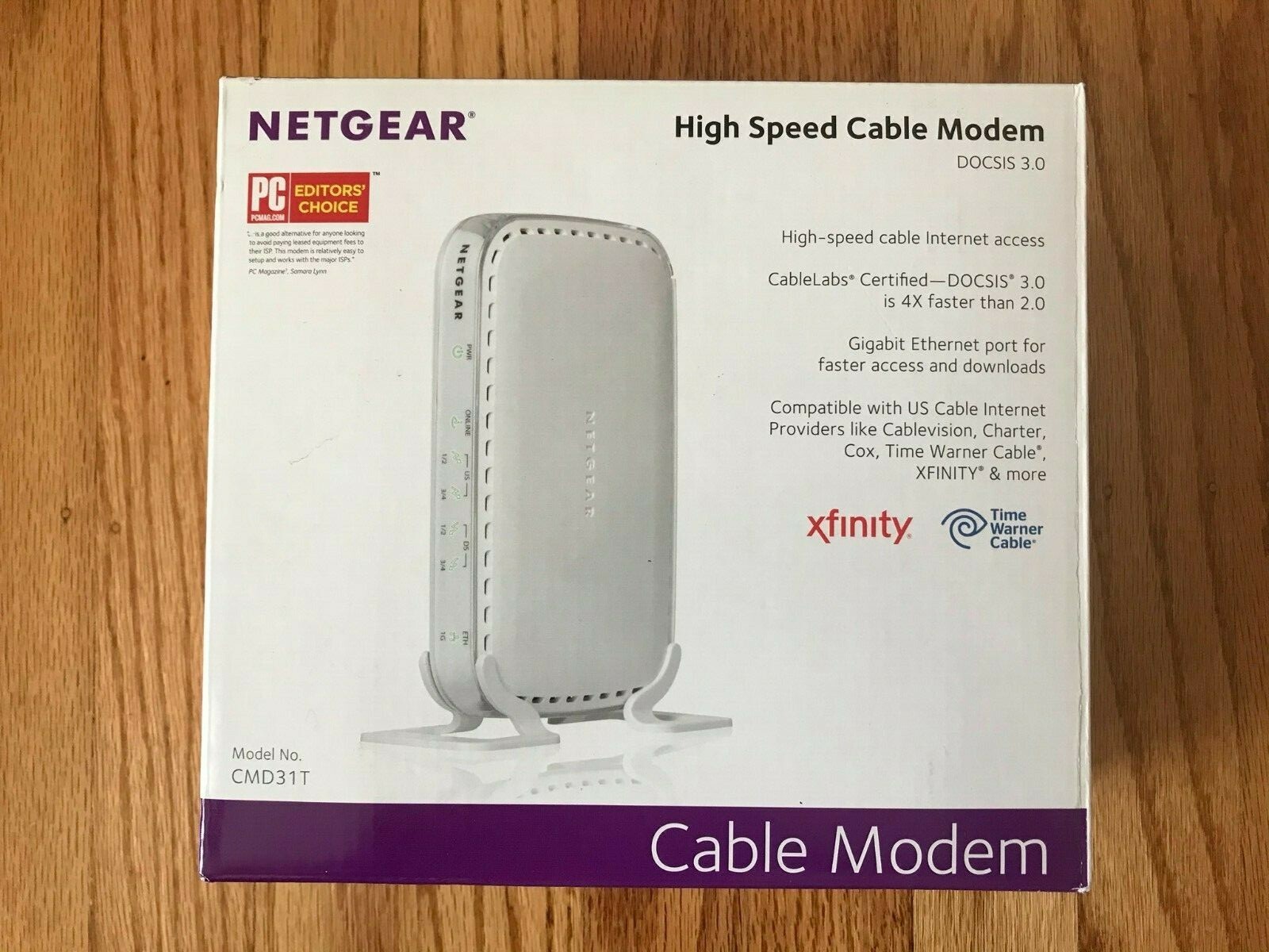 NETGEAR DOCSIS 3.0 – High Speed Cable Modem (CMD31T)