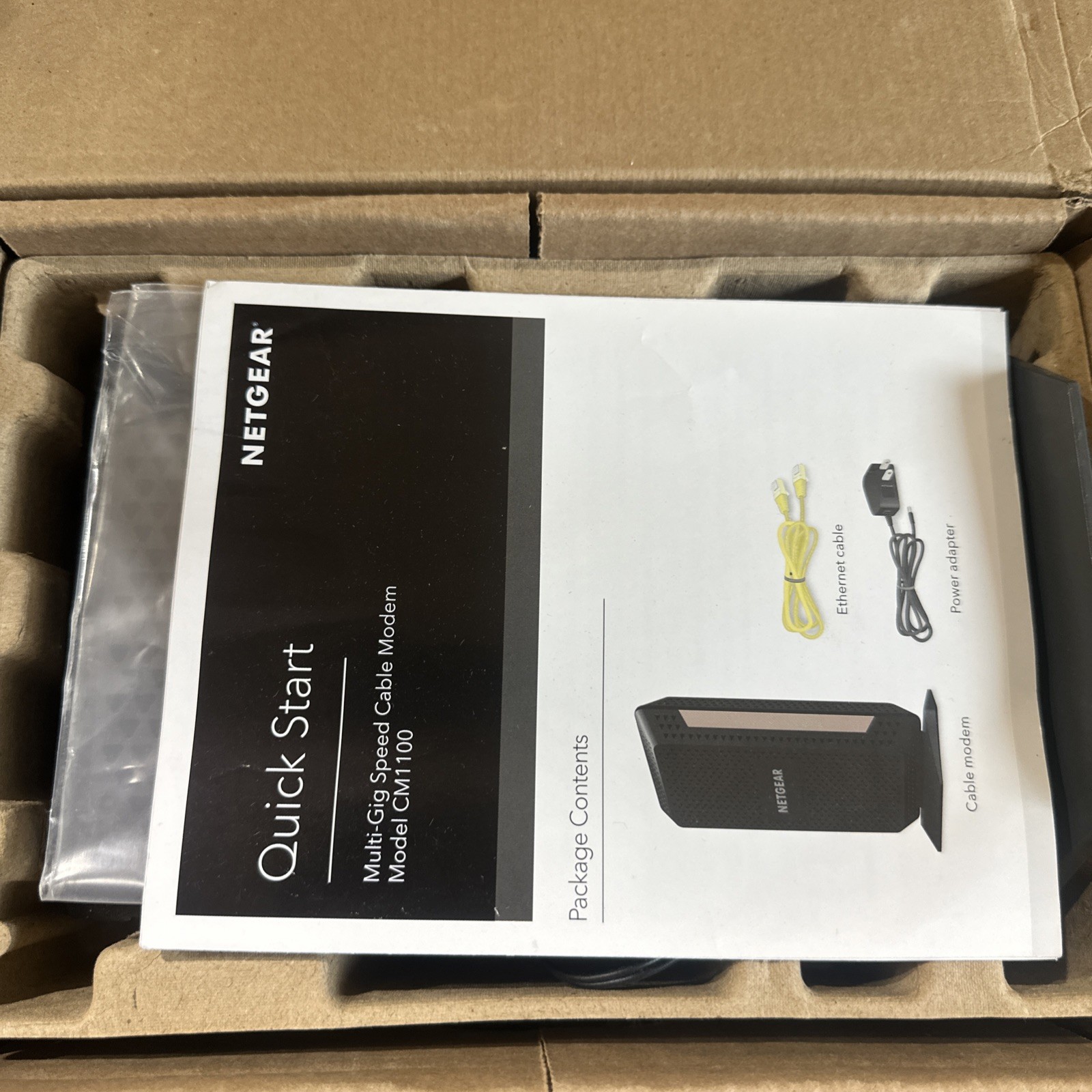 Netgear Nighthawk CM1100 DOCSIS 3.1 Multi-Gig Cable Modem