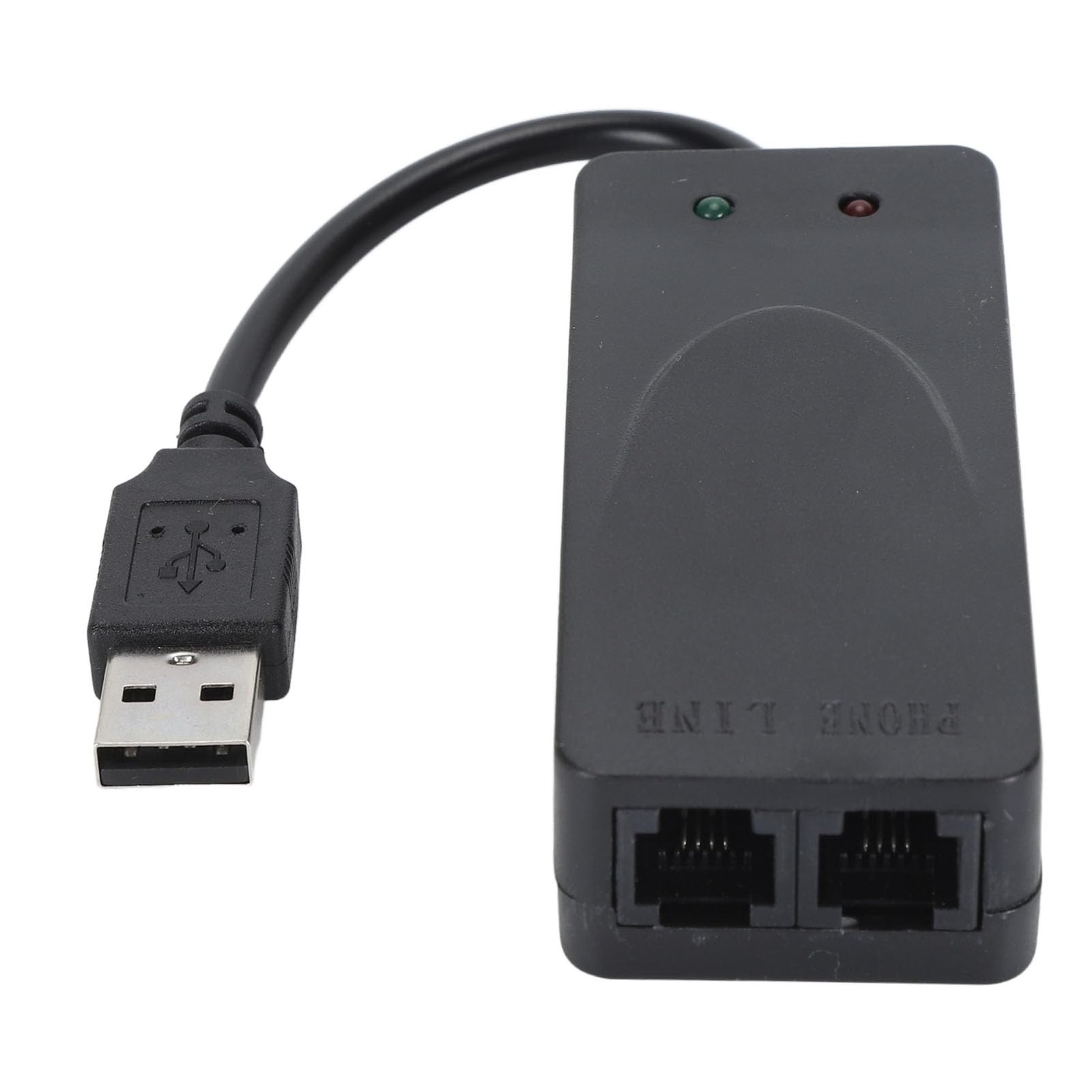 RJ11 Port USB 56K External Data Modem Caller ID Anti Thunder Computer Laptop