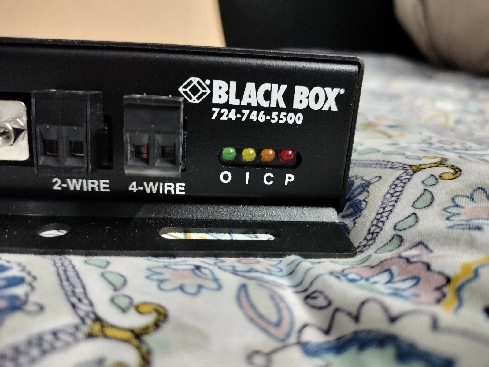 Black Box MD845A-R2: Analog Async Bell 202 Modem 202T Leased-Line AC Power: RARE